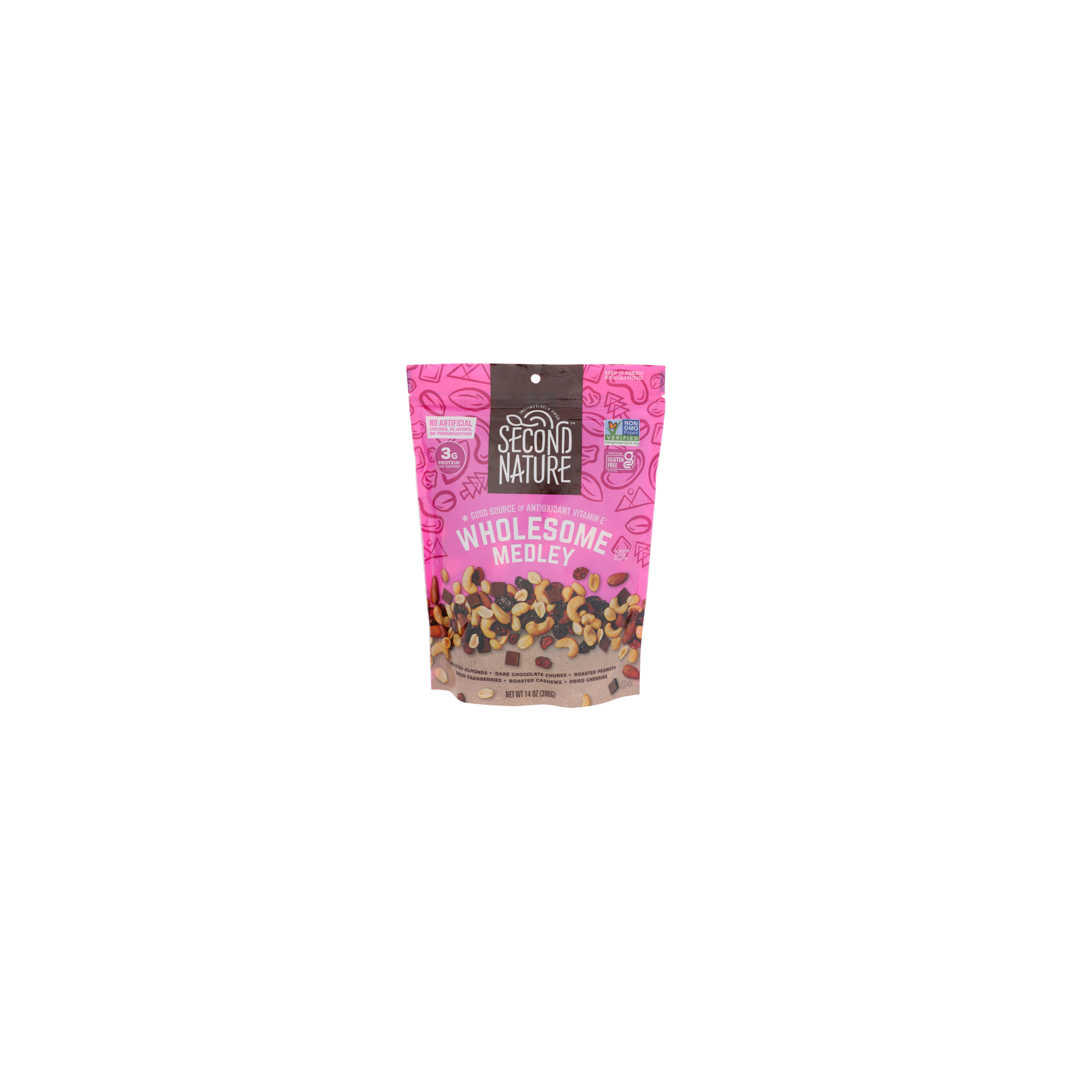 Second Nature Fruit, Nuts And Chocolate Wholesome Medley Trail Mix - 14 Ounce Image 1 of 4