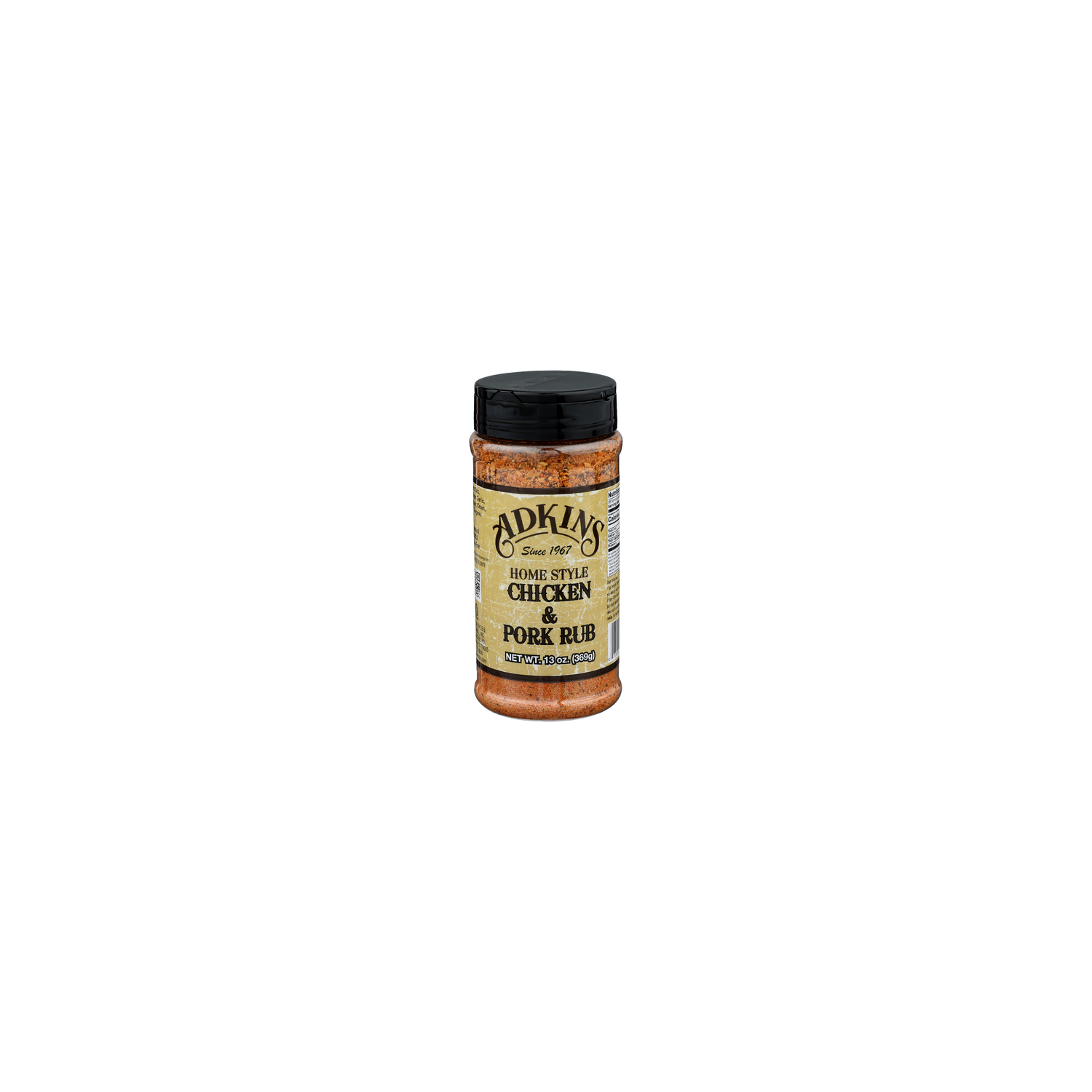 Adkins Chicken & Pork Rub Home Style - 13 Ounce Image 1 of 4