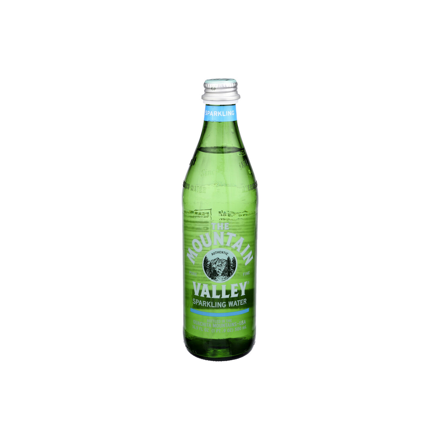 Mountain Valley Sparking Water Sparkling Bottled - 16.9 Fluid Ounce Image 1 of 4