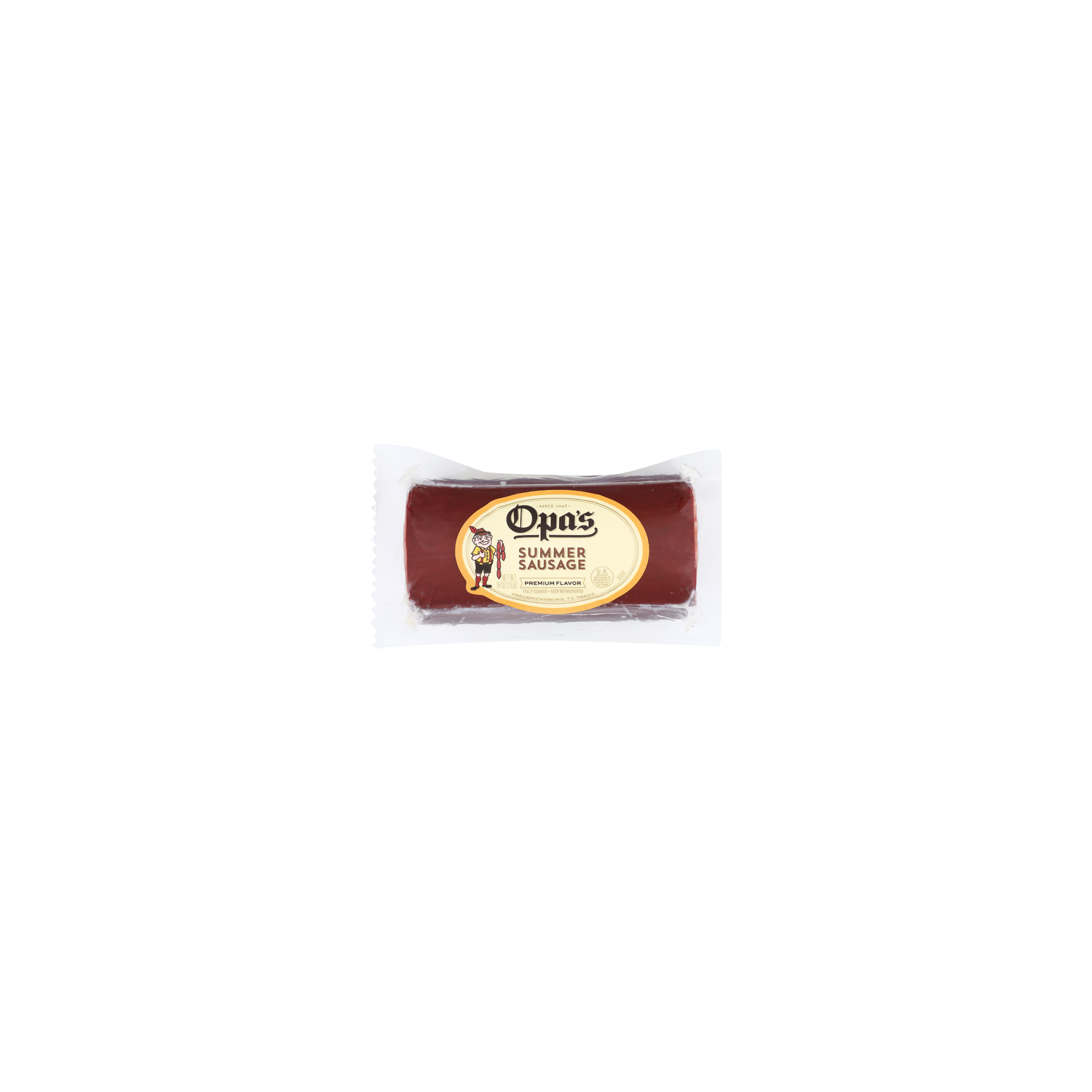 OPA's Premium Flavor Summer Sausage - 16 Ounce Image 1 of 4