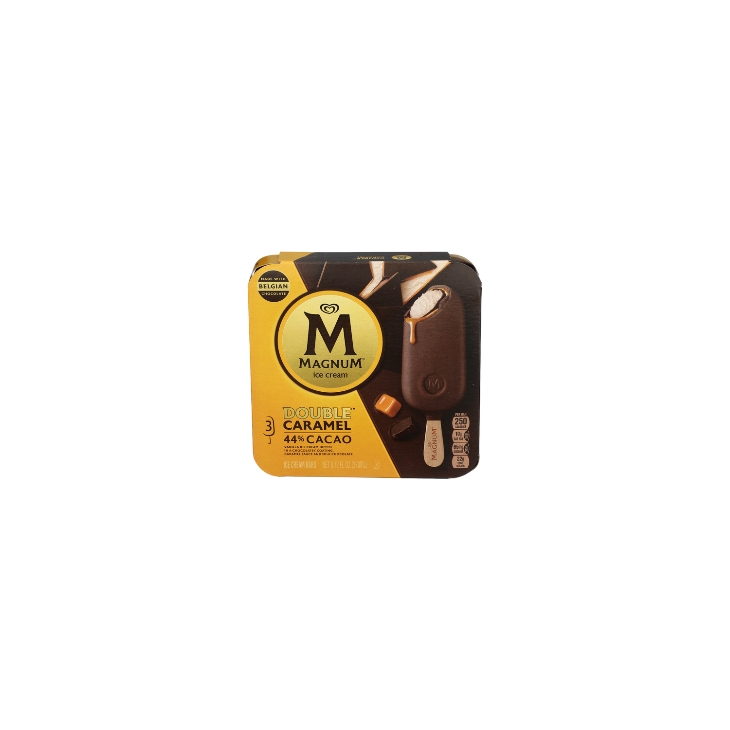 Magnum Double Caramel Ice Cream Bars - 9.12 Fluid Ounce Image 1 of 4