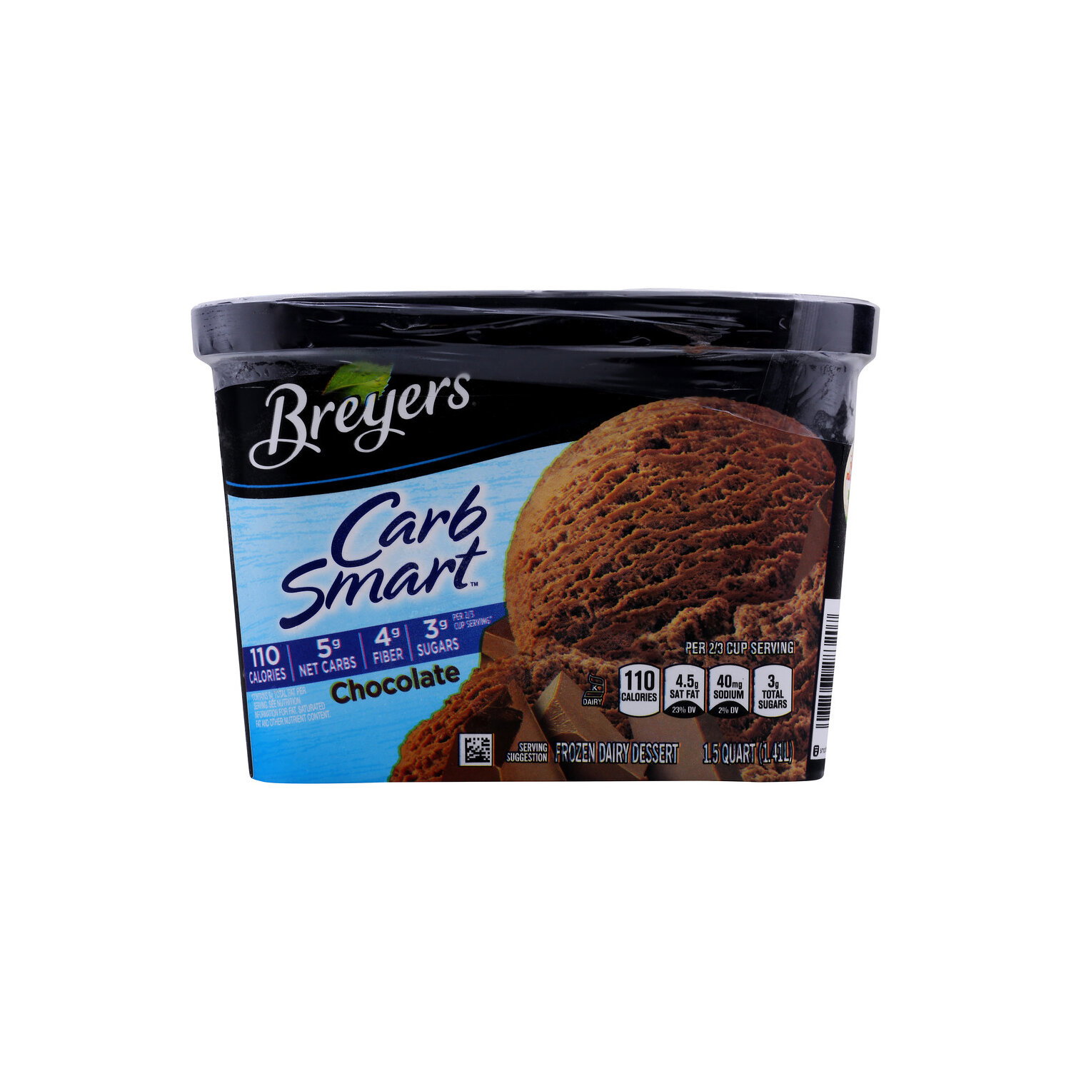 Breyers Carb Smart Chocolate - 1.5 Quart Image 1 of 4