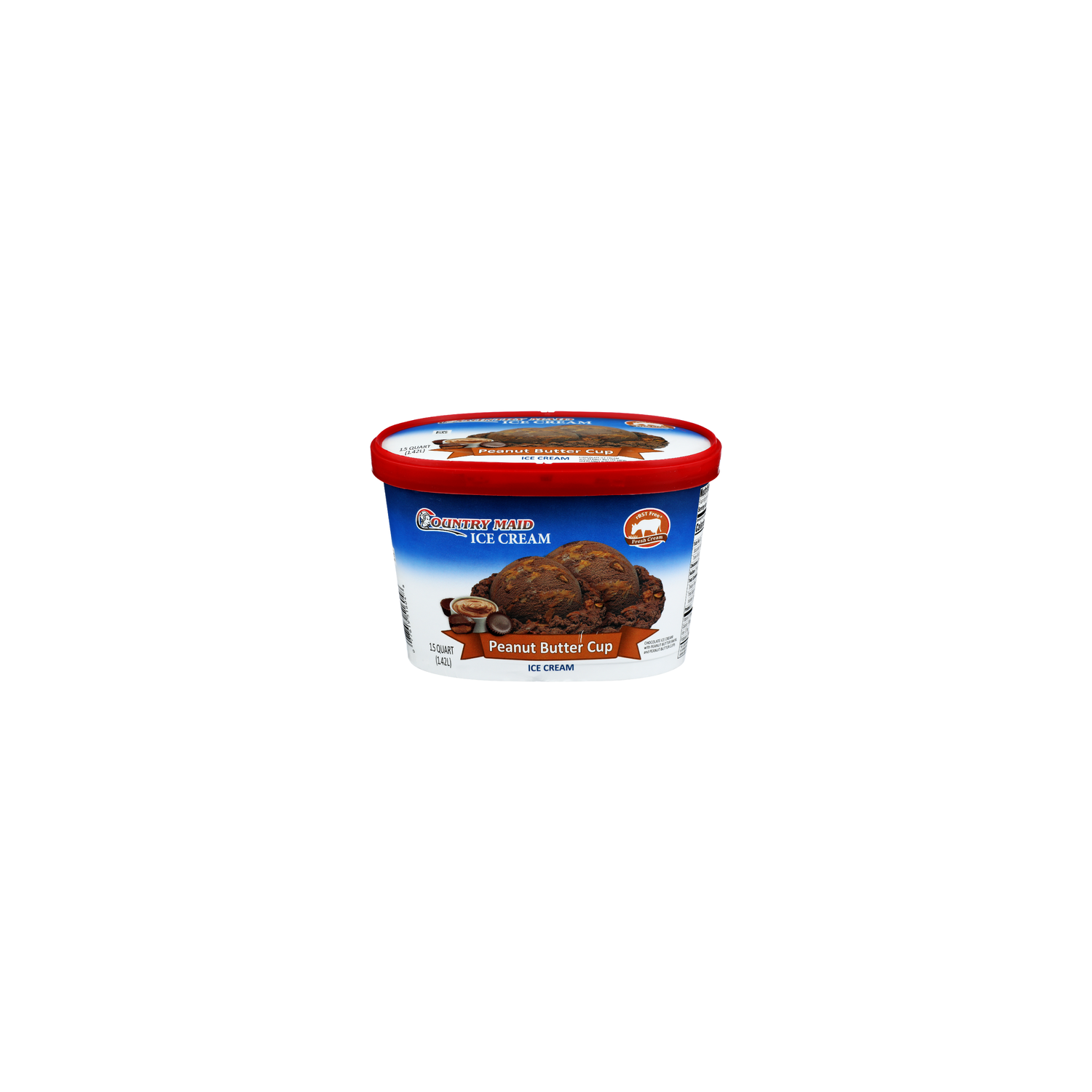 Country Maid Peanut Butter Cup Ice Cream - 1.5 Quart Image 1 of 4