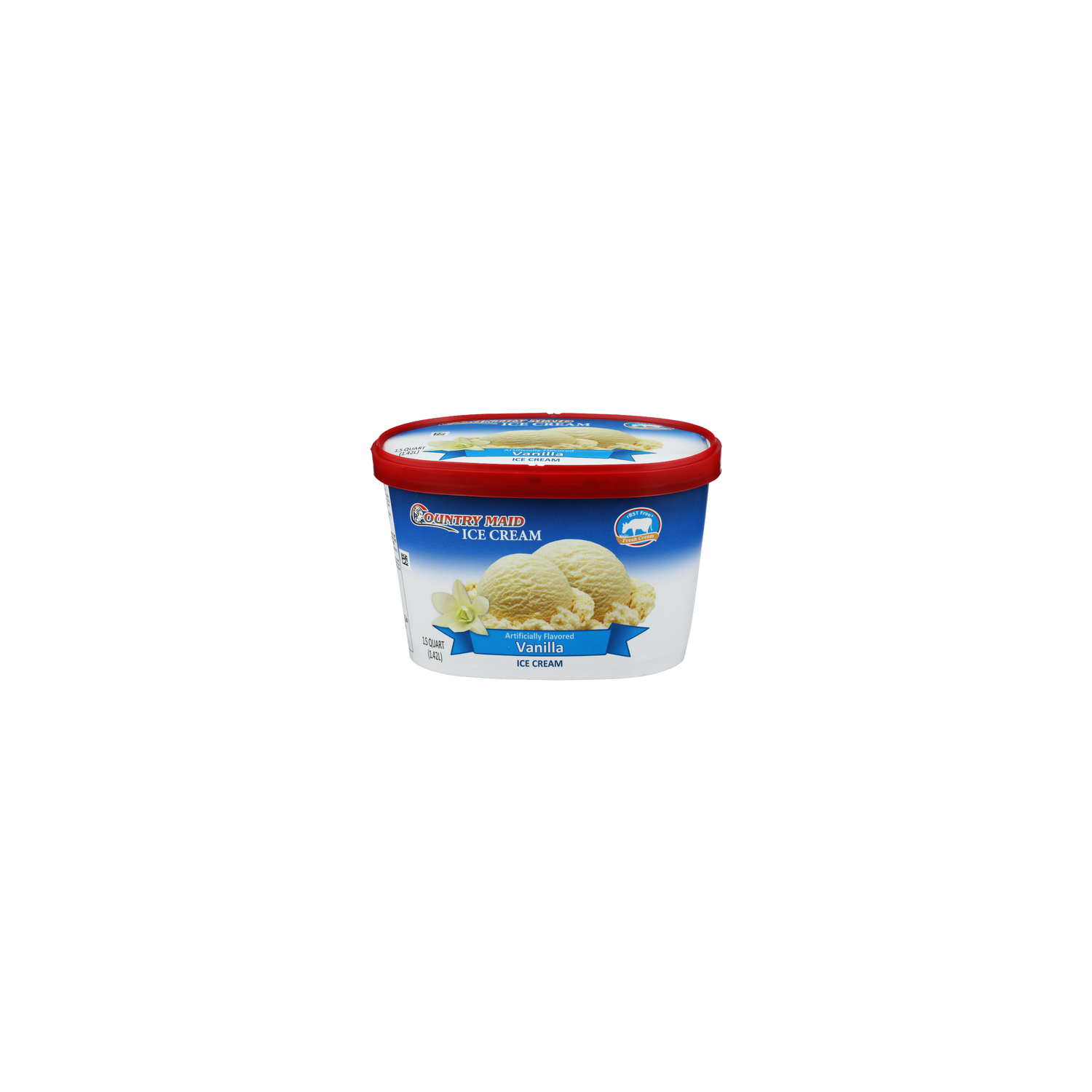 Country Maid Vanilla Ice Cream - 1.5 Quart Image 1 of 4