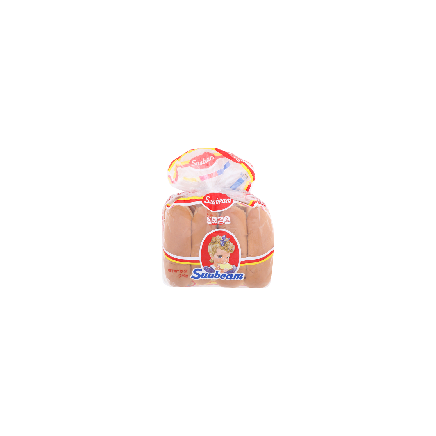 Sunbeam Hot Dog Buns - 1.5 Ounce - 8 Count Image 1 of 4