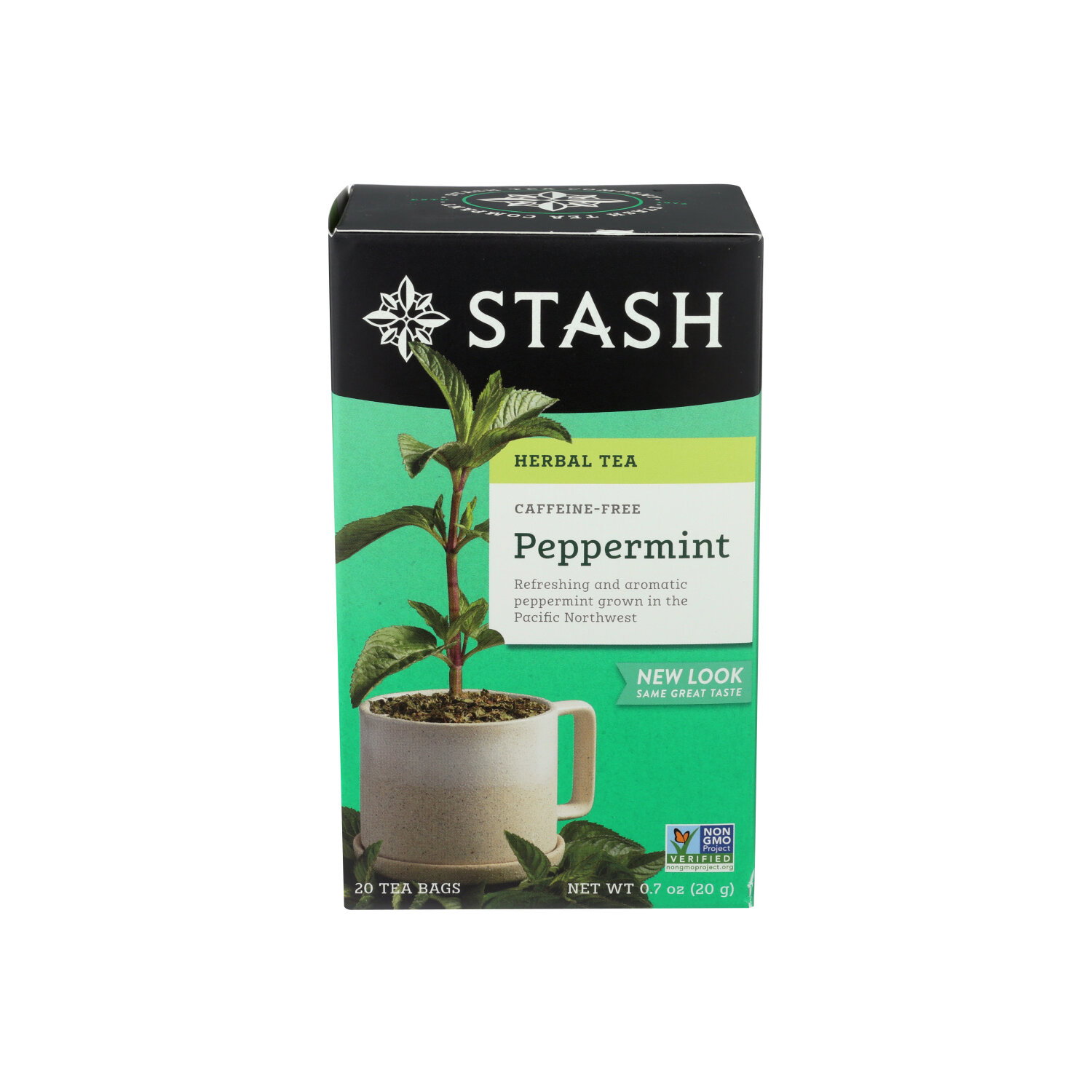 Stash Peppermint Herbal Tea - 0.035 Ounce - 20 Count Image 1 of 3