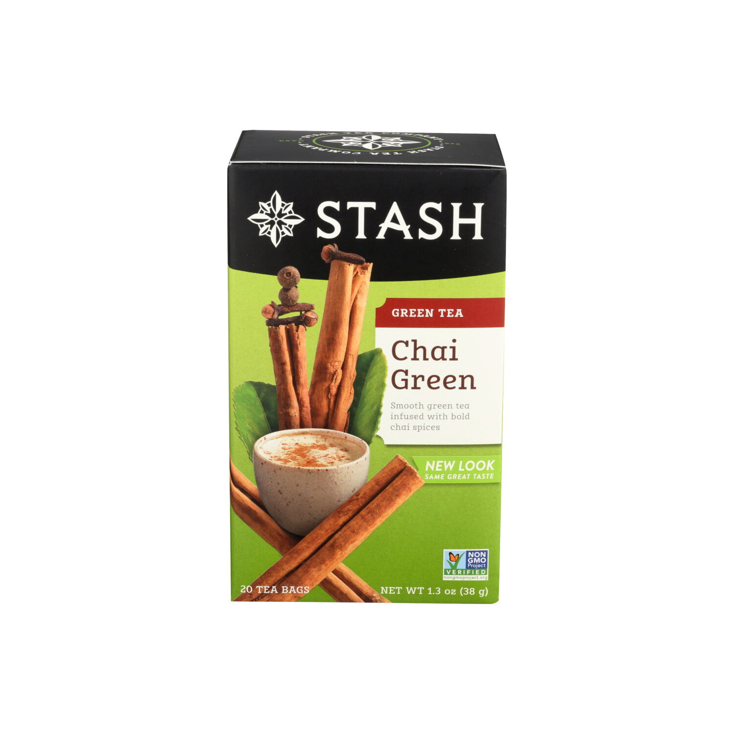 Stash Chai Green Tea Chia - 0.065 Ounce - 20 Count Image 1 of 3