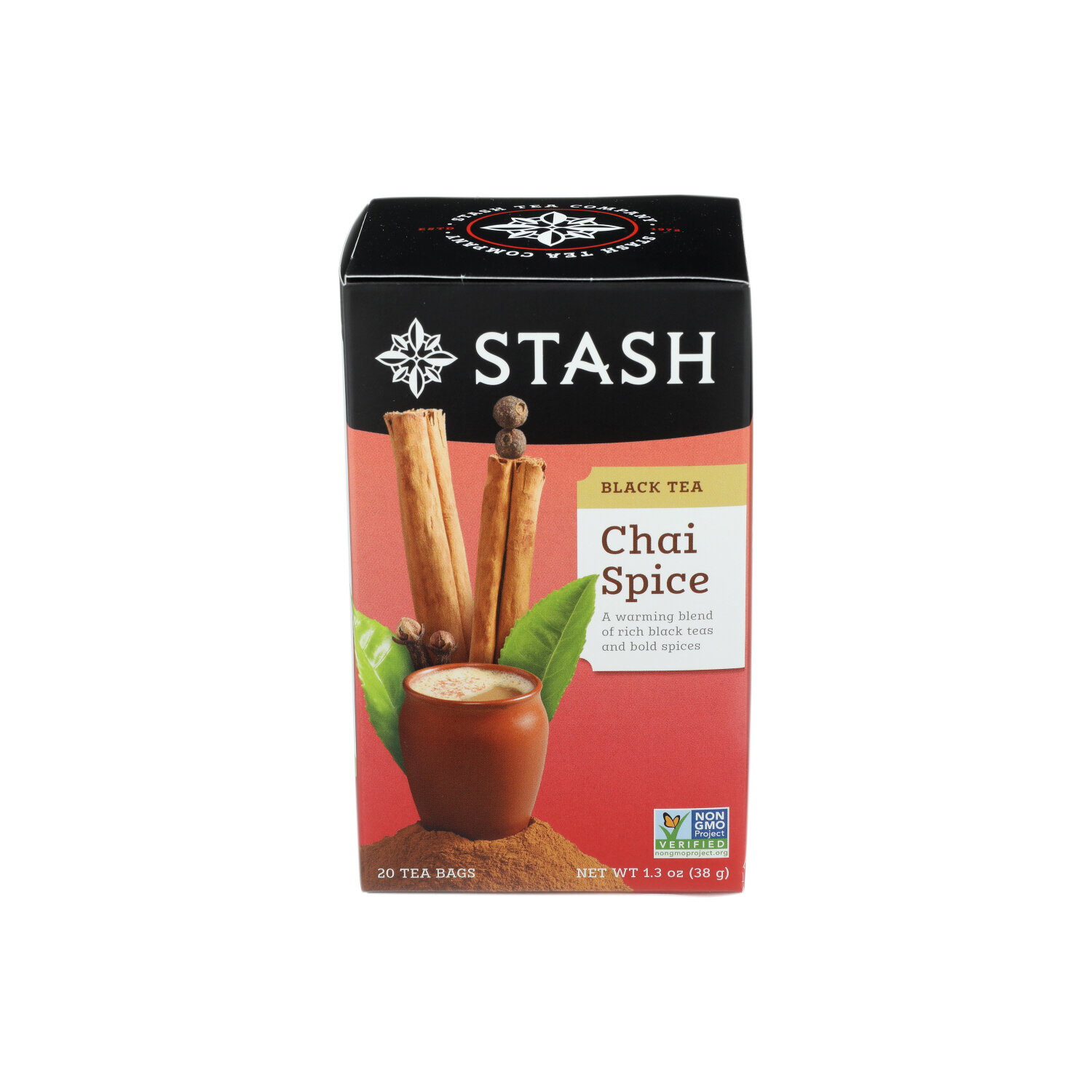 Stash Tea Chai Spice - 0.065 Ounce - 20 Count Image 1 of 3