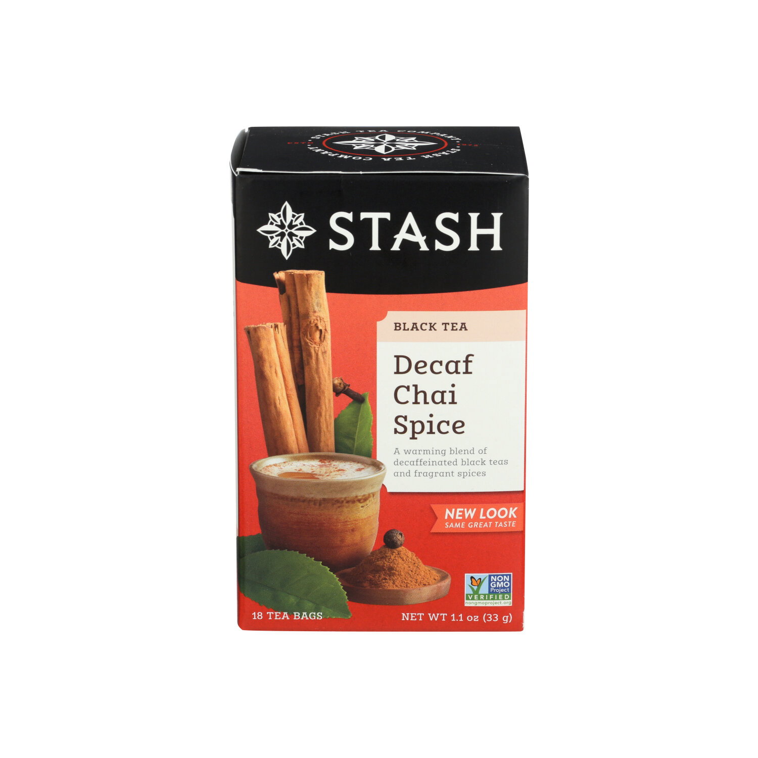 Stash Decaf Chai Spice Black Tea - 0.061 Ounce - 18 Count Image 1 of 3
