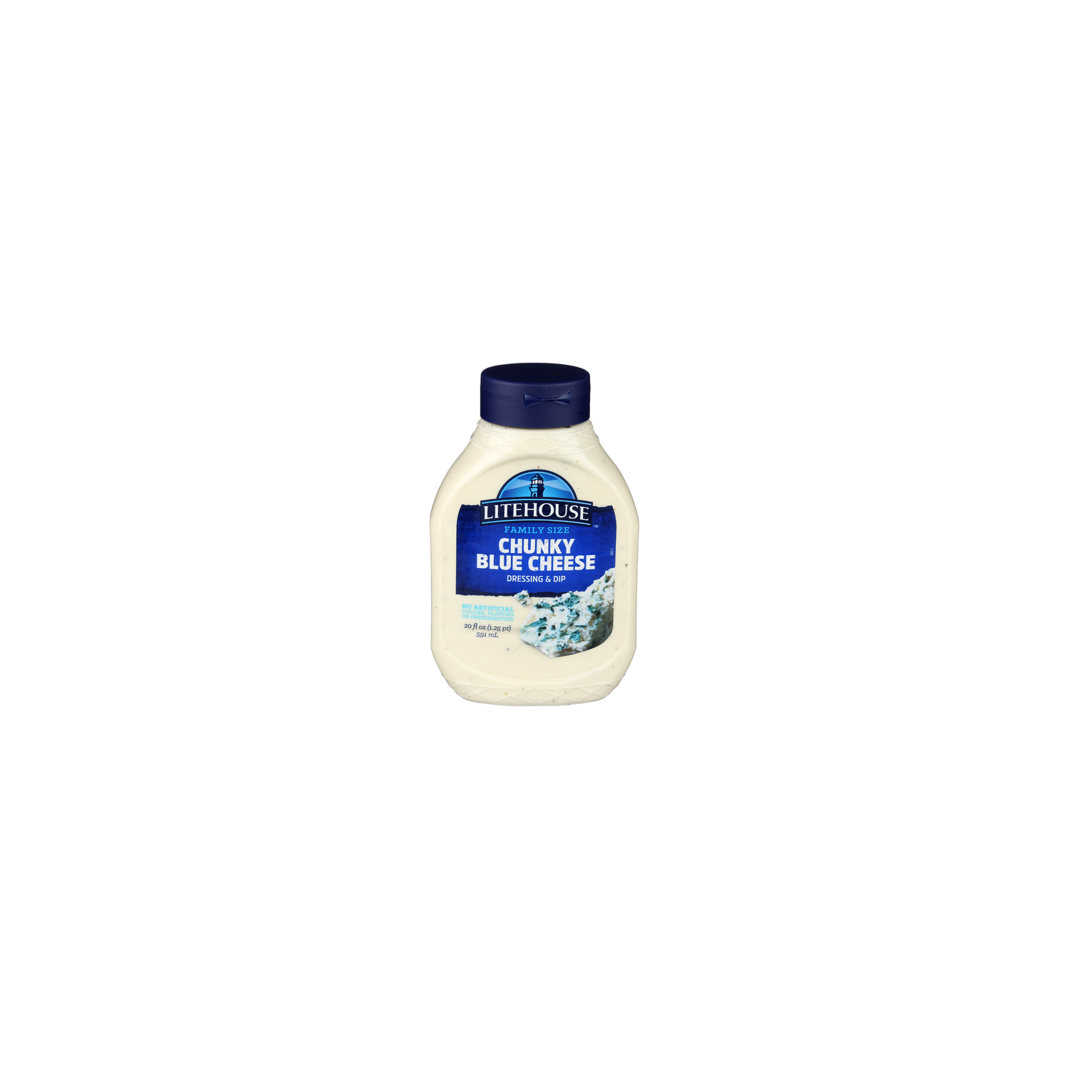 Litehouse Blue Cheese Dressing & Dip Chunky - 20 Fluid Ounce - Brookshire's