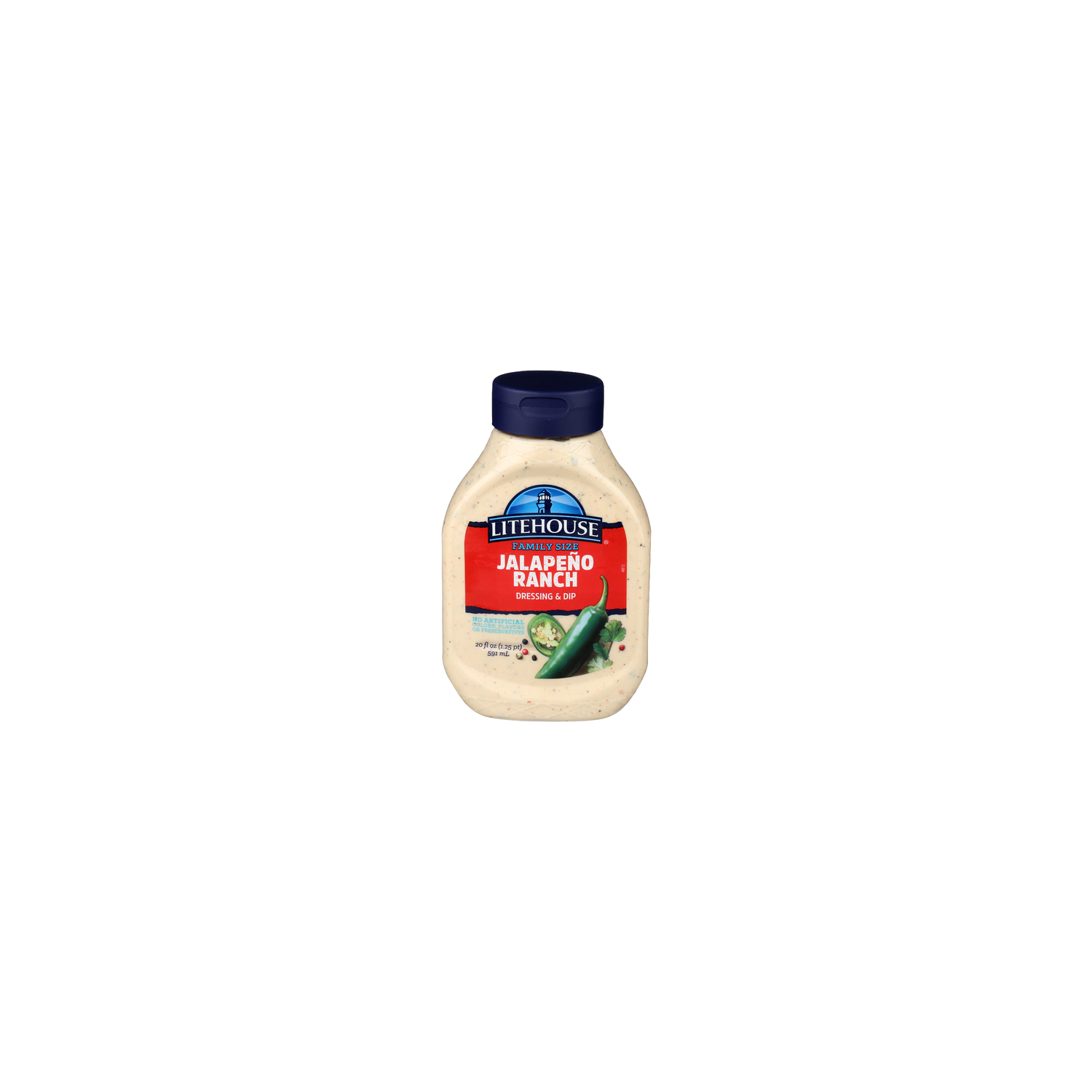 Litehouse Ranch Jalapeno Dressing & Dip - 20 Fluid Ounce Image 1 of 4