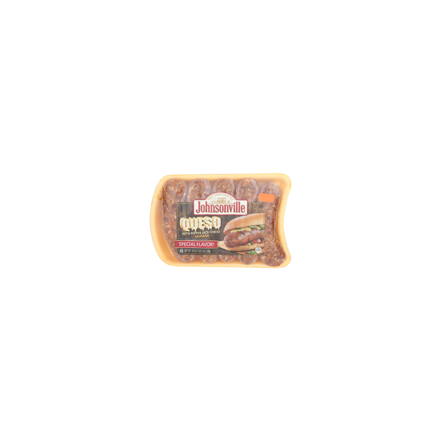 Johnsonville Queso With Pepper Jack Cheese Special Flavor! Sausage - 19 Ounce Image 1 of 4