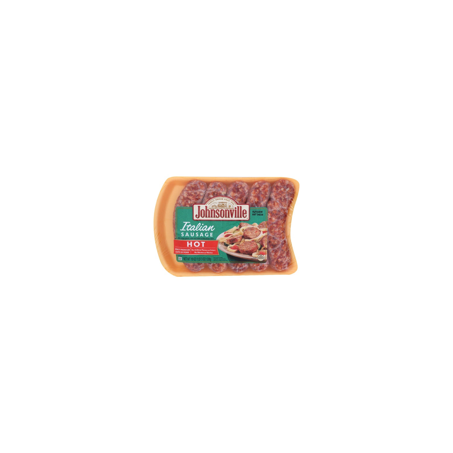 Johnsonville Hot Italian Sausage - 19 Ounce Image 1 of 4