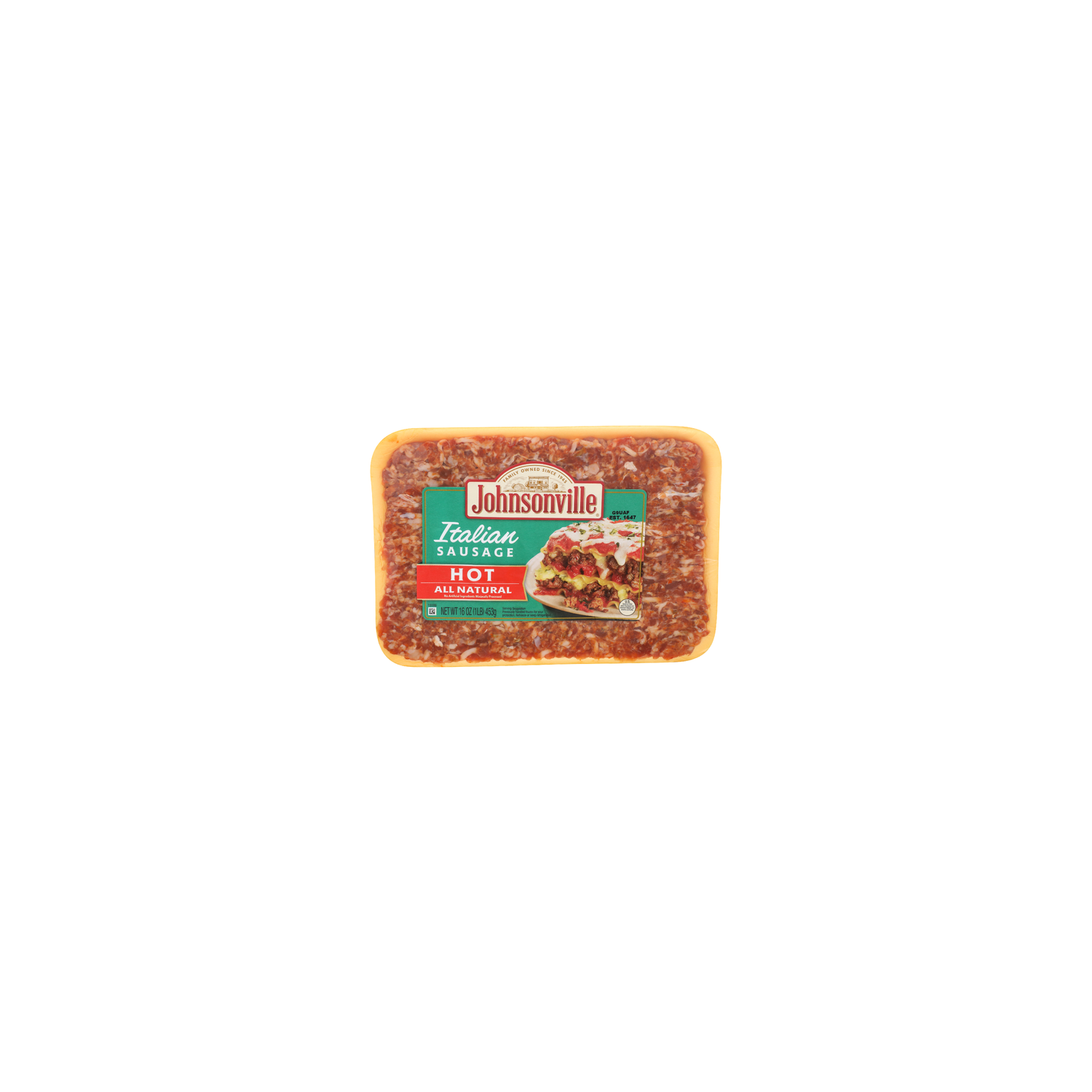 Johnsonville Hot Italian Sausage - 16 Ounce Image 1 of 4