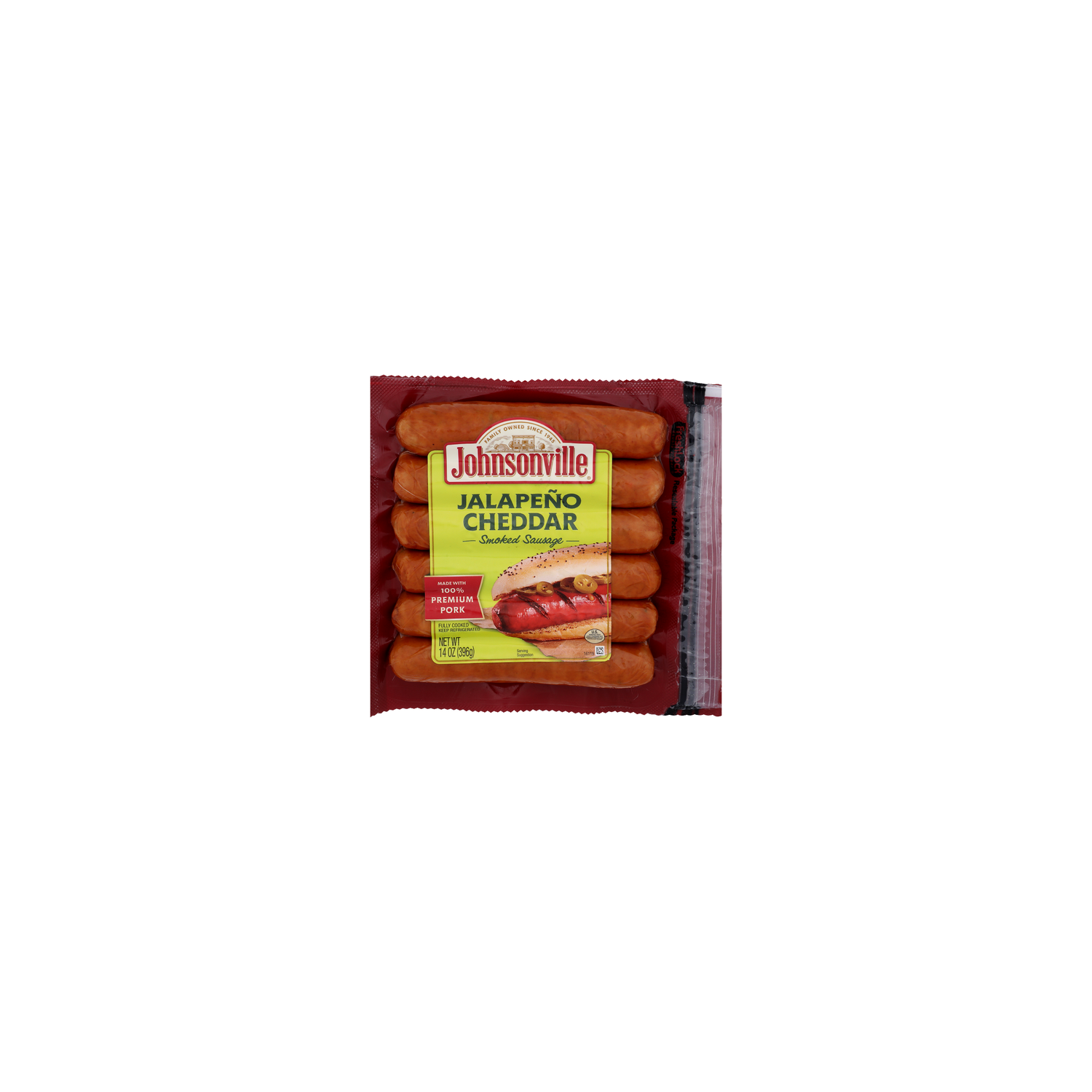 Johnsonville Jalapeno Cheddar Smoked Sausage - 14 Ounce Image 1 of 4