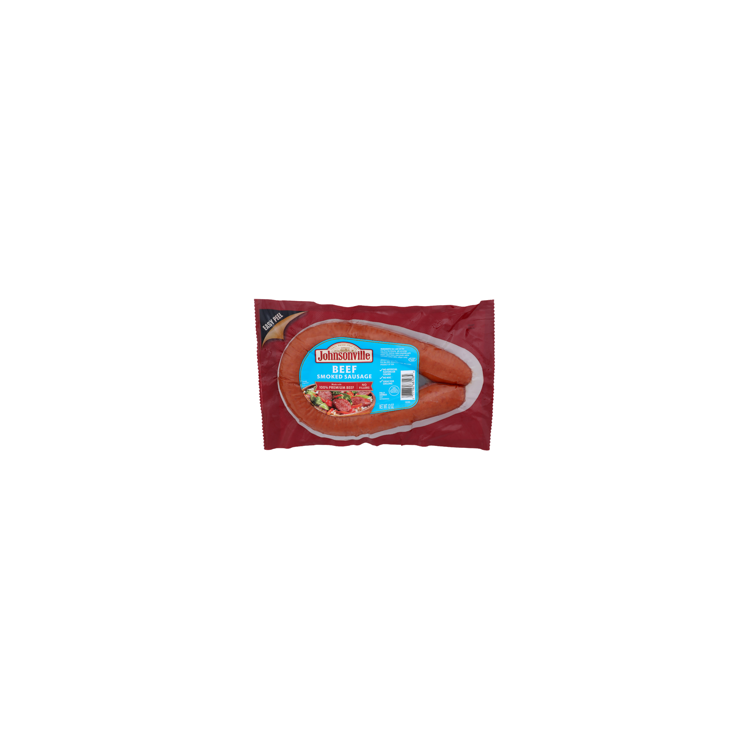 Johnsonville Beef Smoked Sausage - 12 Ounce Image 1 of 4