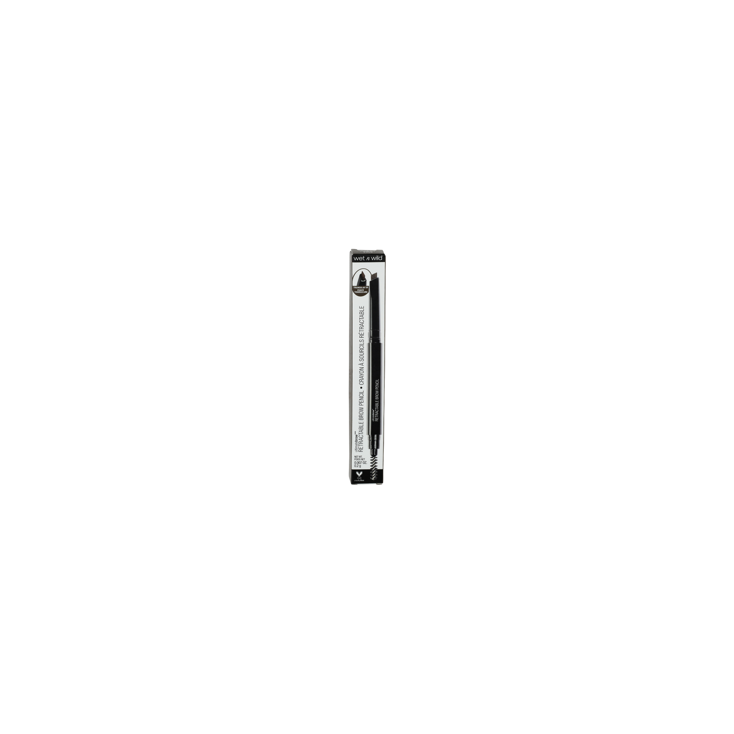 Wet N Wild 626A Ash Brown Triangular Tip Retractablle Brow Pencil - 0.01 Ounce Image 1 of 3