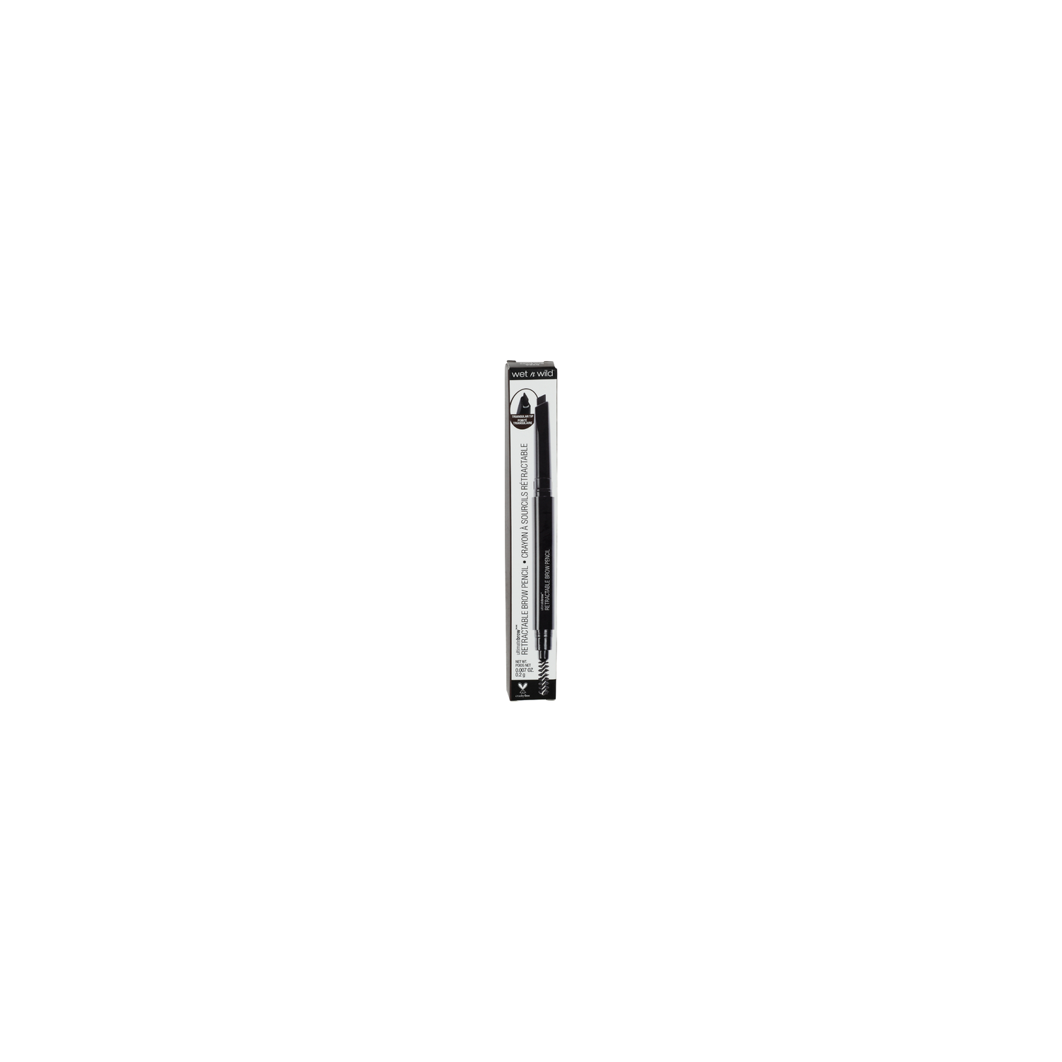 Wet N Wild 628A Dark Brown Retractable Brow Pencil - 0.01 Ounce Image 1 of 3