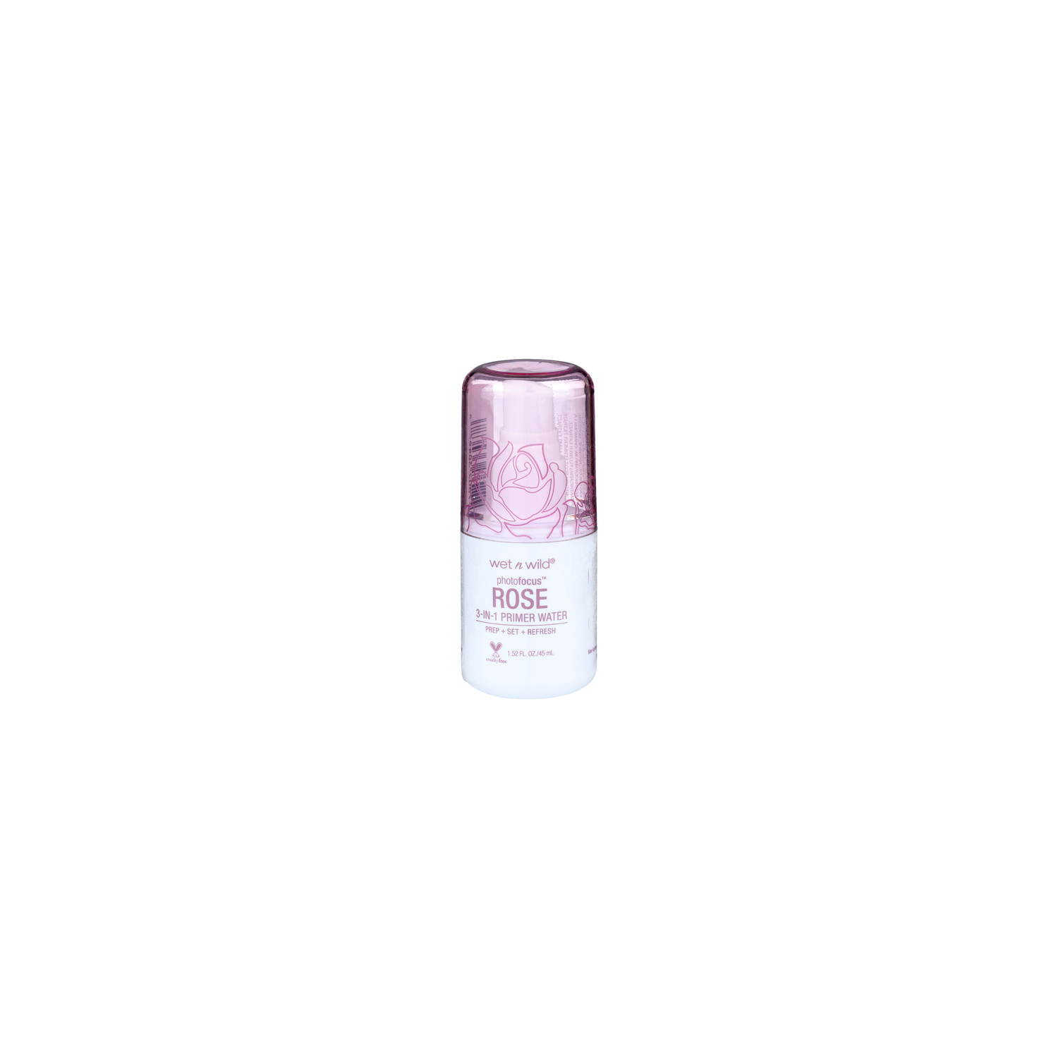 Wet N Wild Photofocus Rose 132A Addiction 3-In-1 Primer Water - 1.52 Fluid Ounce Image 1 of 2