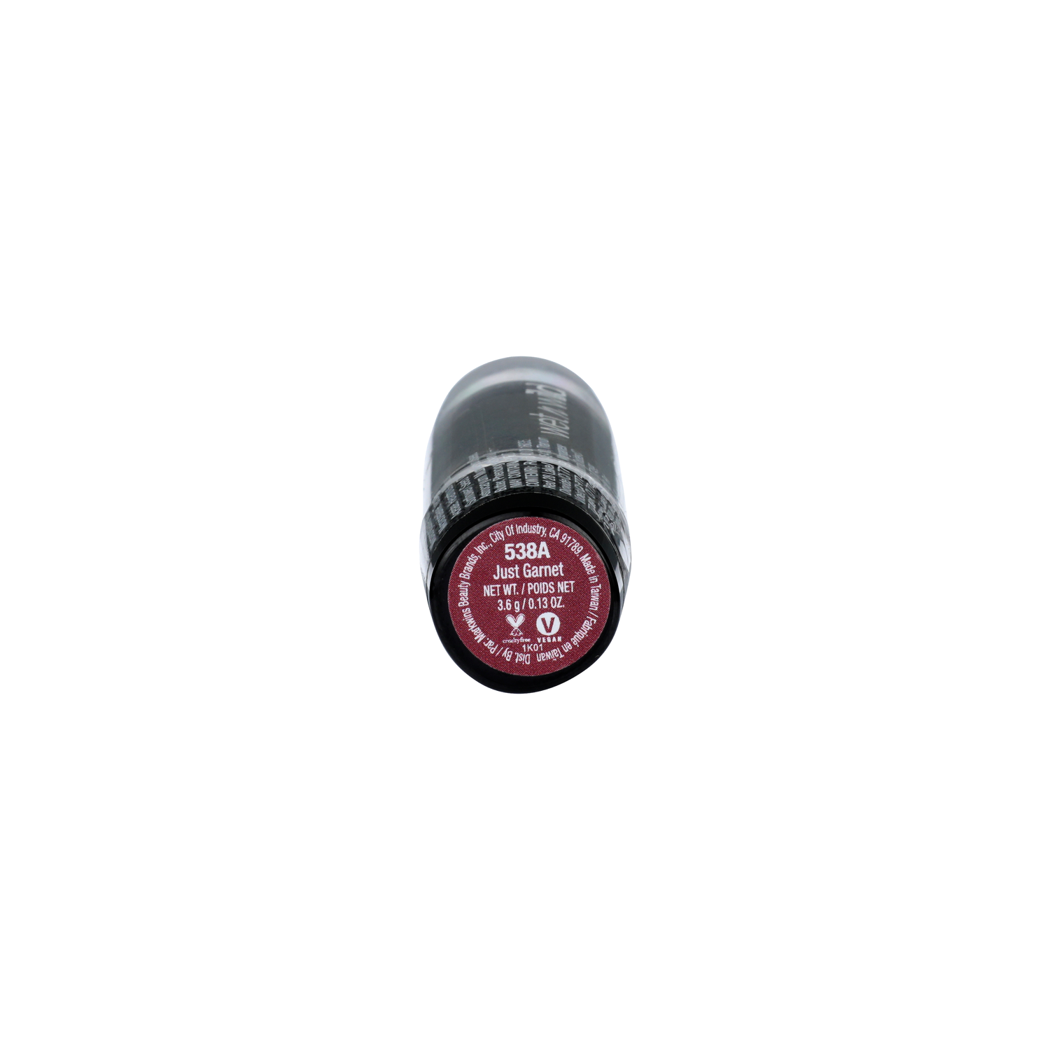 Wet N Wild 538A Just Garnet Lip Stick - 0.13 Ounce Image 1 of 2