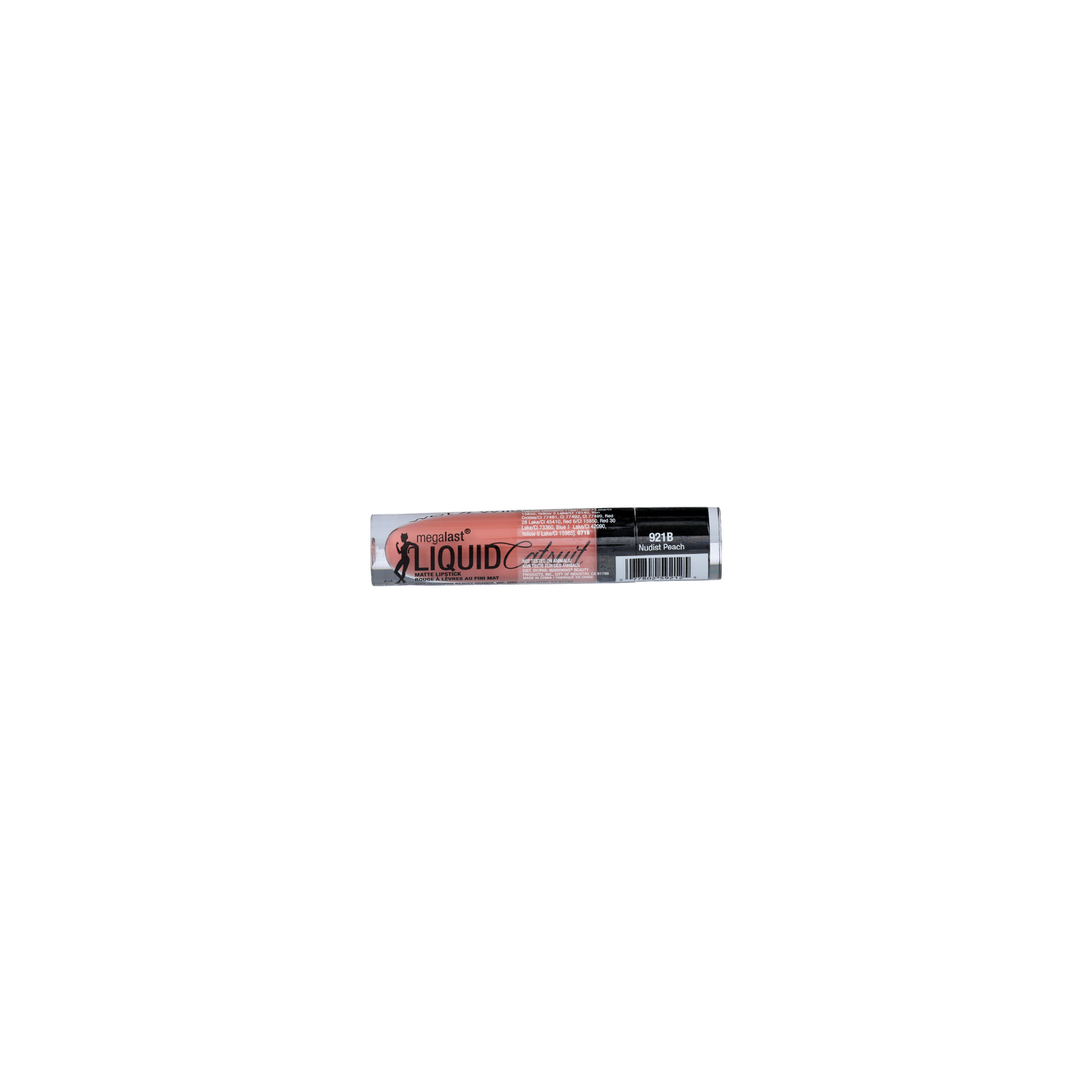 Wet N Wild 921B Nudist Peach Matte Lipstick - 0.21 Ounce Image 1 of 2