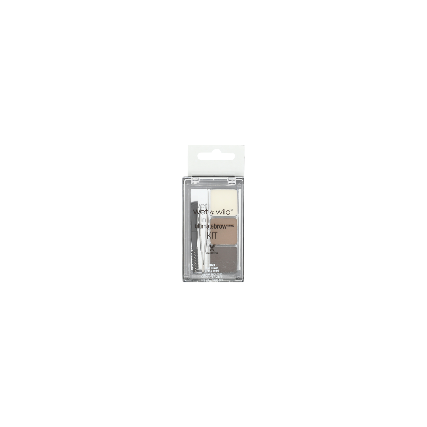 Wet N Wild 963 Ash Brown Ultimatebrow Kit - 0.09 Ounce Image 1 of 3