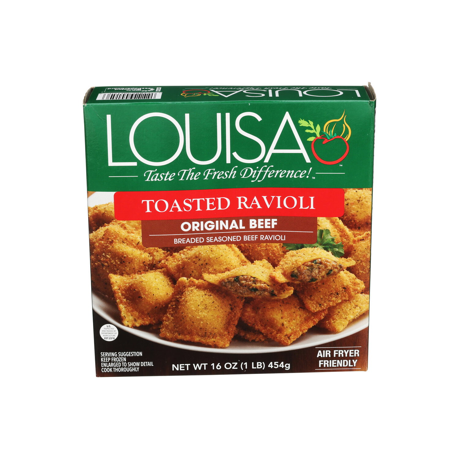 Louisa Original Beef Toasted Ravioli - 16 Ounce Image 1 of 4