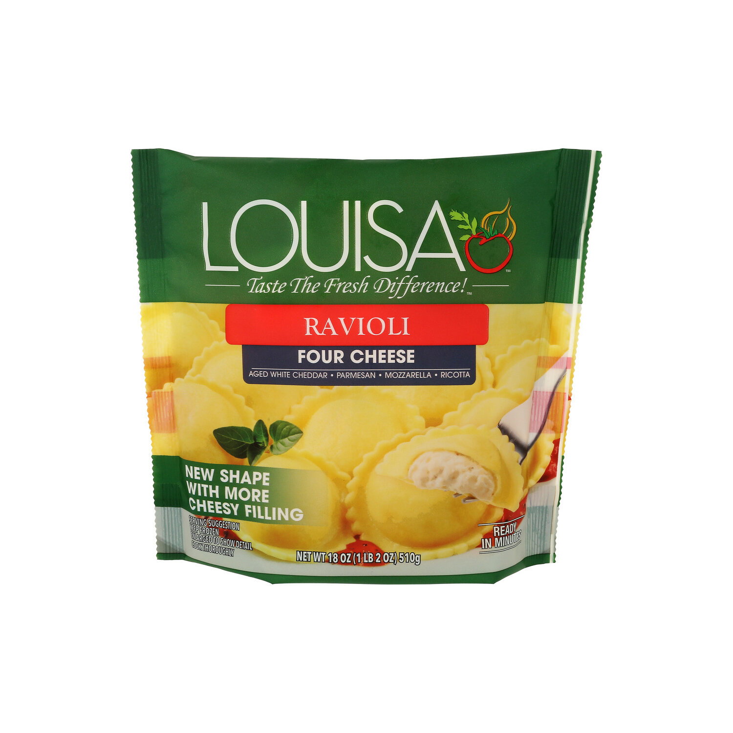 Louisa Cheese Ravioli Medium Round - 18 Ounce Image 1 of 4