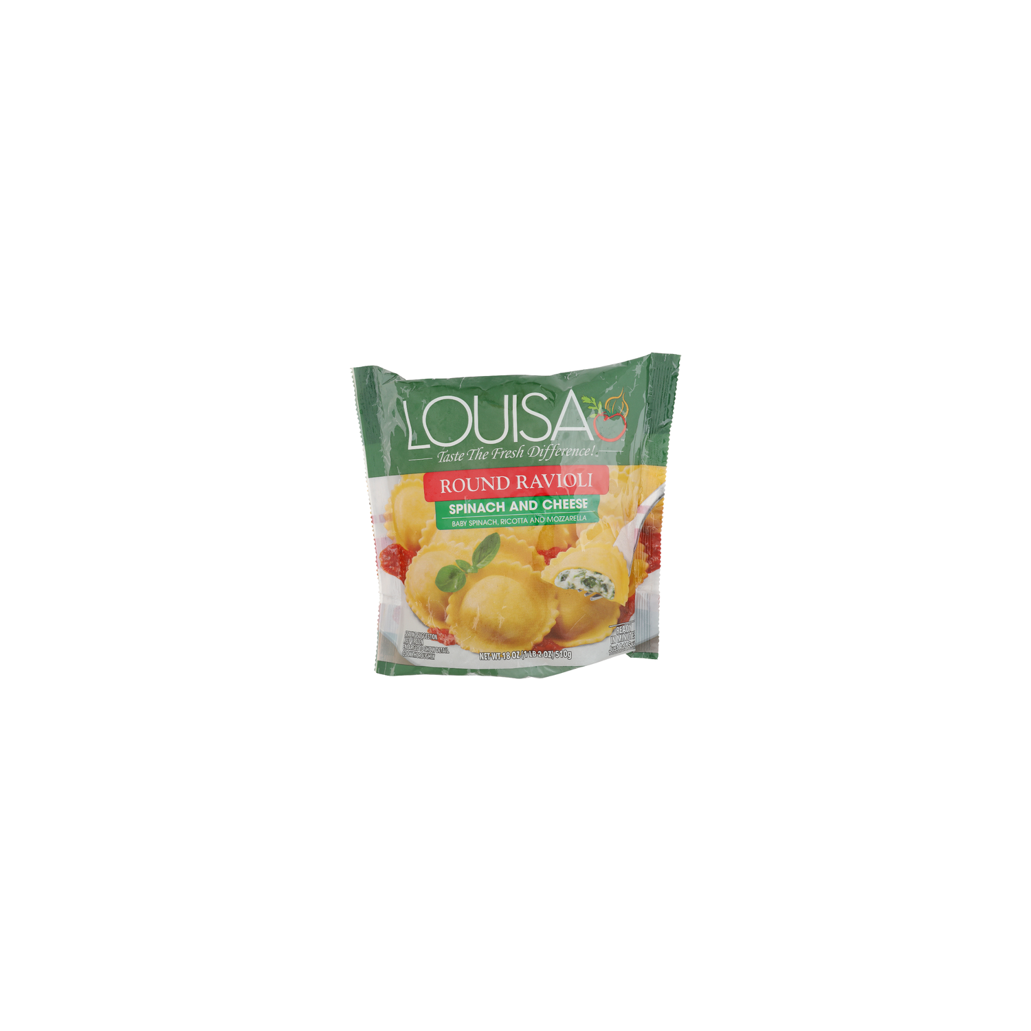 Louisa Spinach And Cheese Round Ravioli - 18 Ounce Image 1 of 4