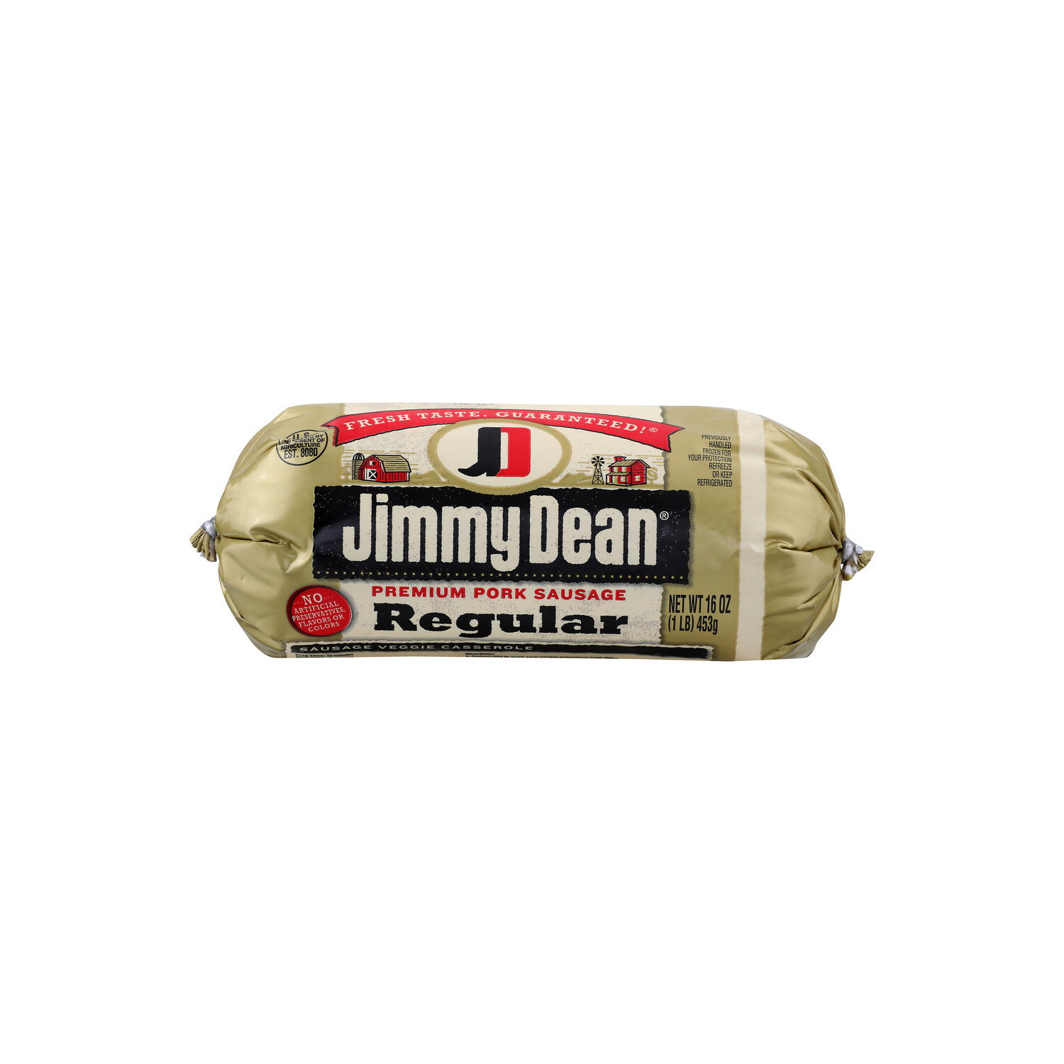Jimmy Dean Regular Flavored Sausage - 16 Ounce Image 1 of 4