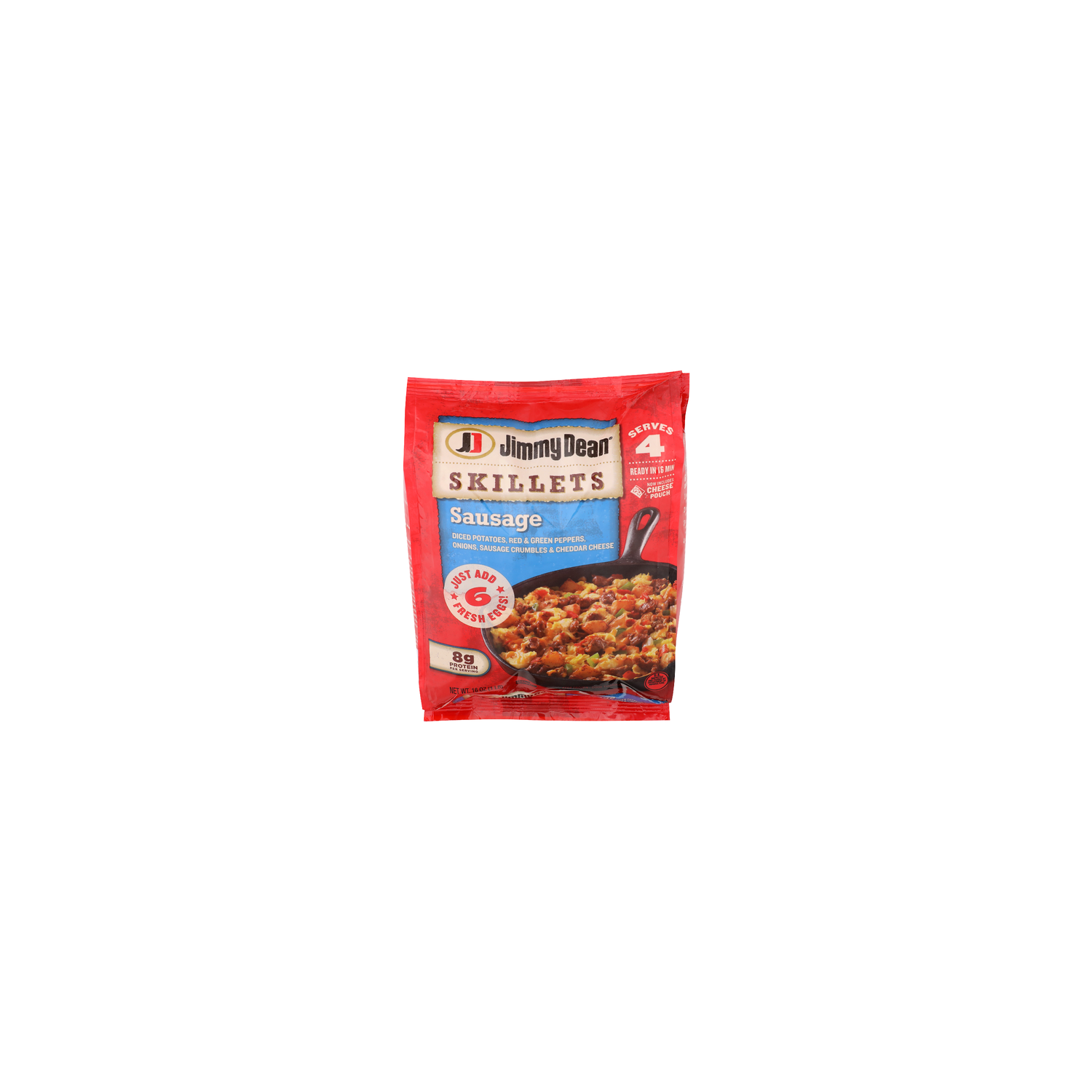 Jimmy Dean Skillets Sausage - 4 Ounce - 4 Count Image 1 of 4