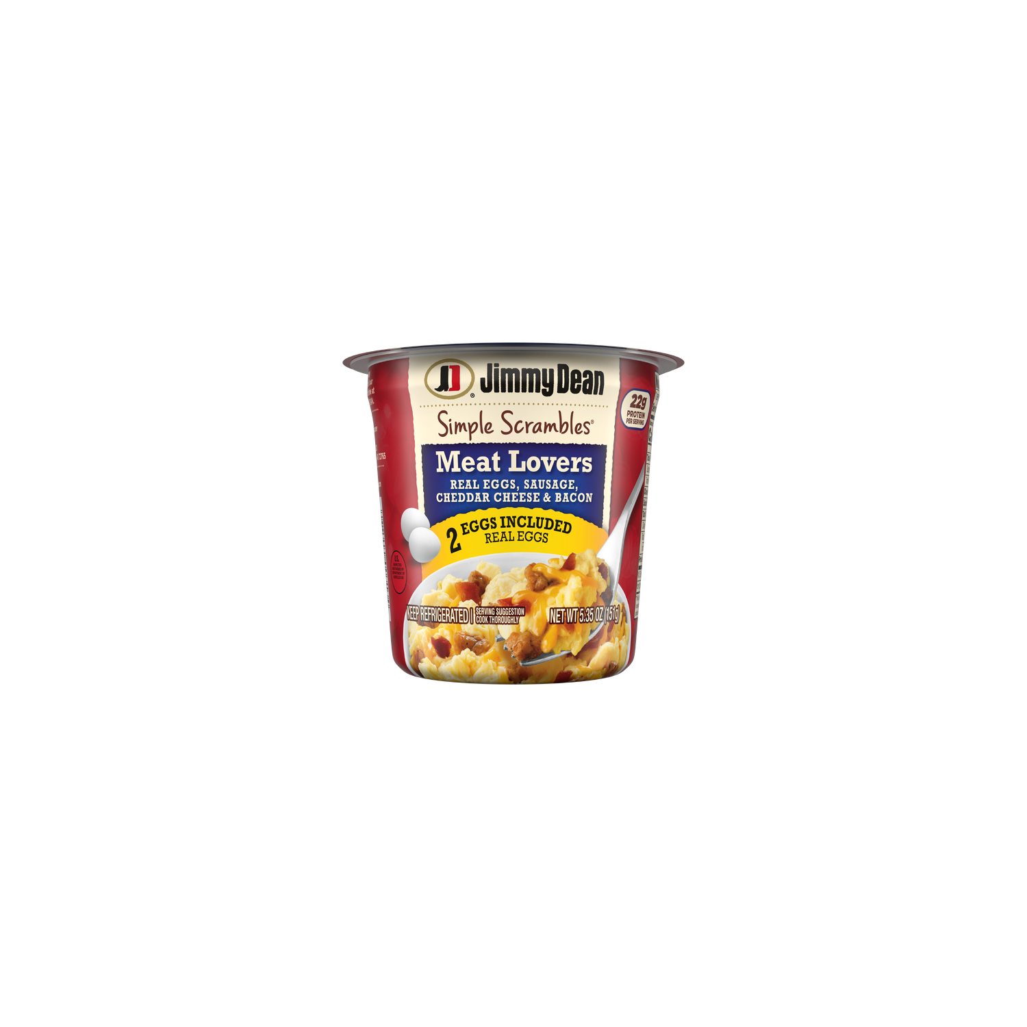 Jimmy Dean Simple Scrambles Meat Lovers - 5.35 Ounce Image 1 of 2