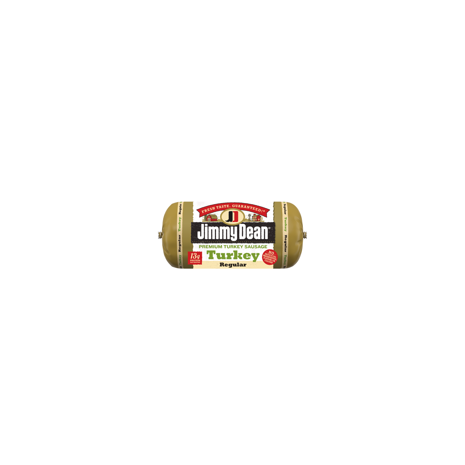 Jimmy Dean Regular Turkey Sausage Roll - 16 Ounce Image 1 of 4