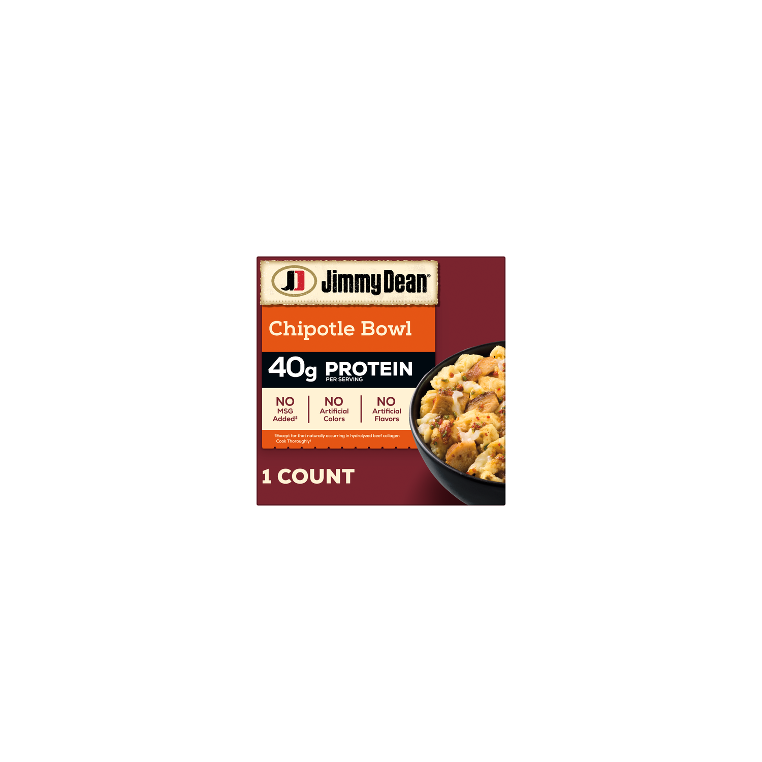 Jimmy Dean Protein Chipotle Bowl - 7.22 Ounce Image 1 of 4