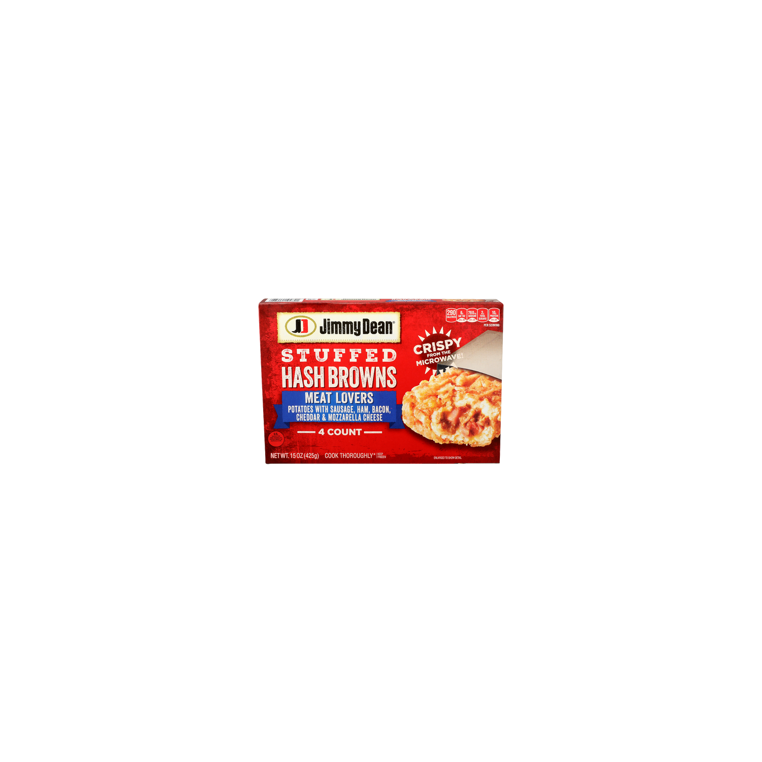Jimmy Dean Stuffed Hash Browns - 3.75 Count - 4 Count Image 1 of 4