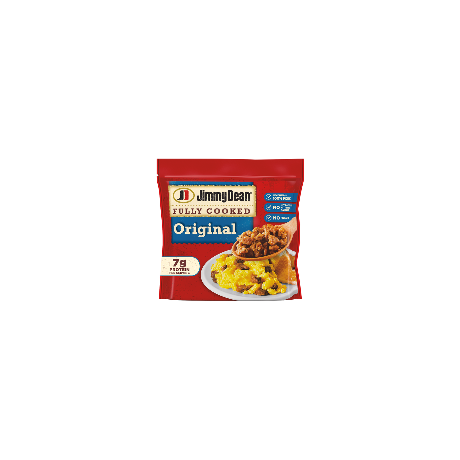Jimmy Dean Fully Cooked Original Breakfast Sausage Crumbles - 9.6 Ounce Image 1 of 4