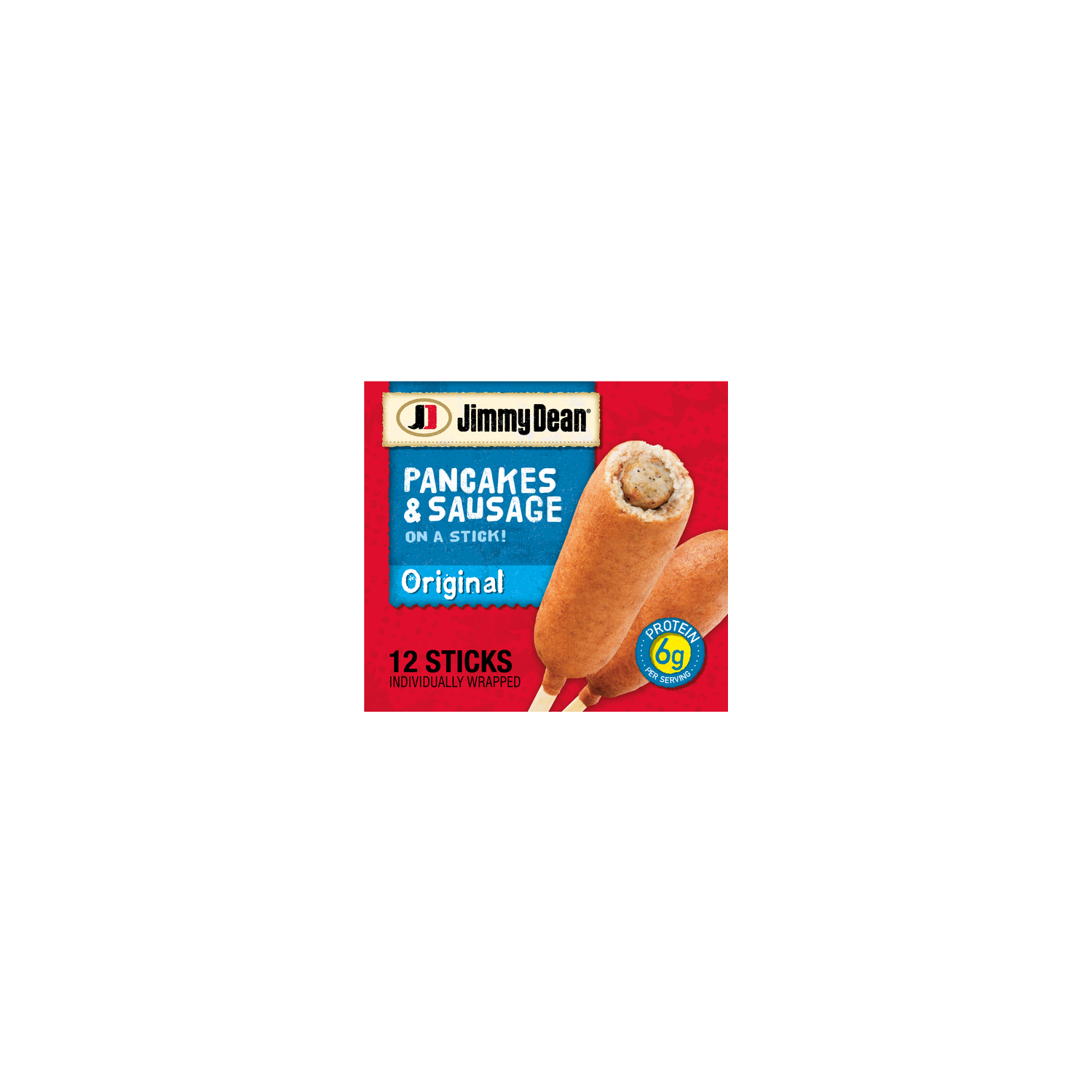 Jimmy Dean Original Pancakes & Sausage On a Stick - 2.5 Ounce - 12 Count Image 1 of 4