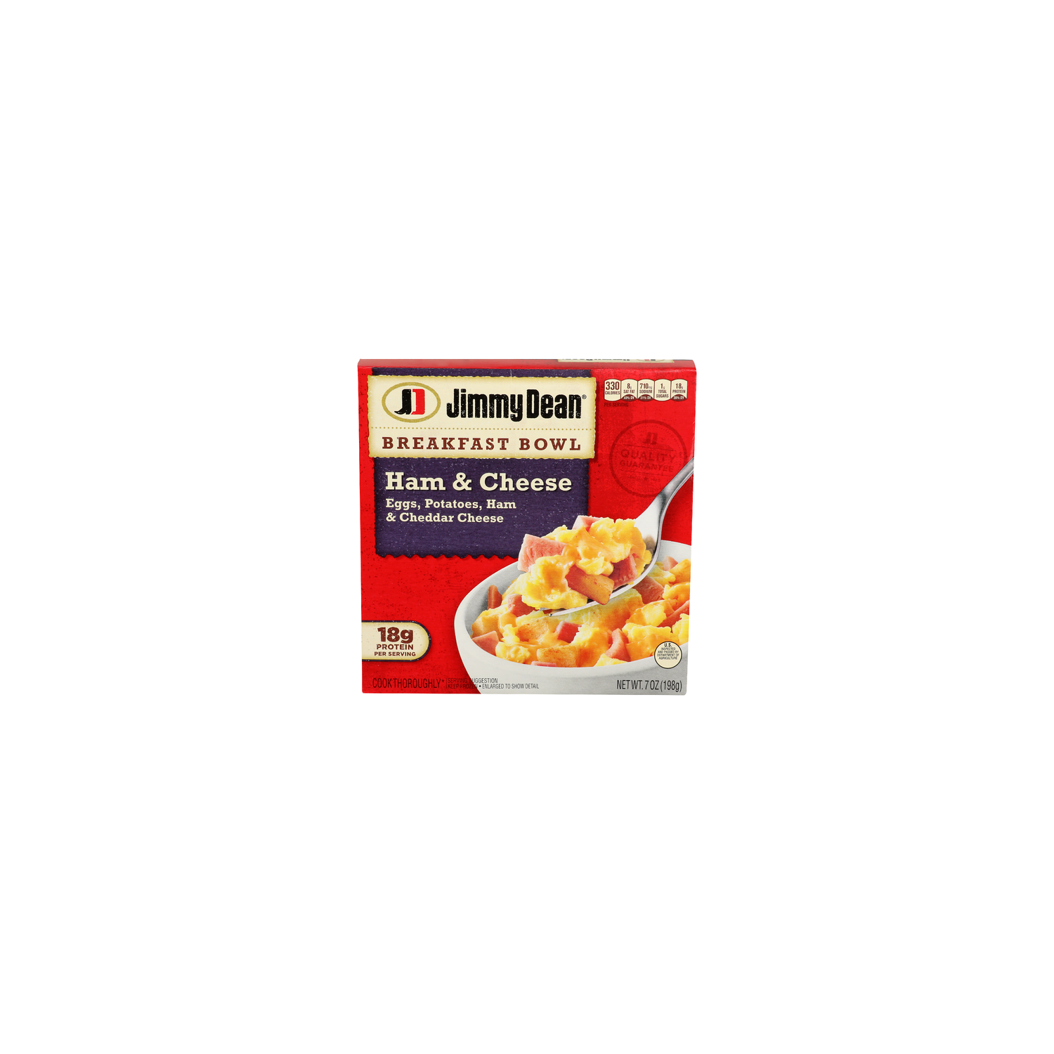 Jimmy Dean Ham & Cheddar Breakfast Bowl - 7 Ounce Image 1 of 4
