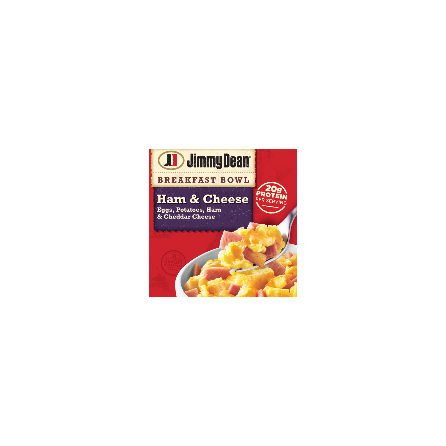Jimmy Dean Breakfast Bowl, Ham, Frozen, Bowl - 7 Ounce Image 1 of 4