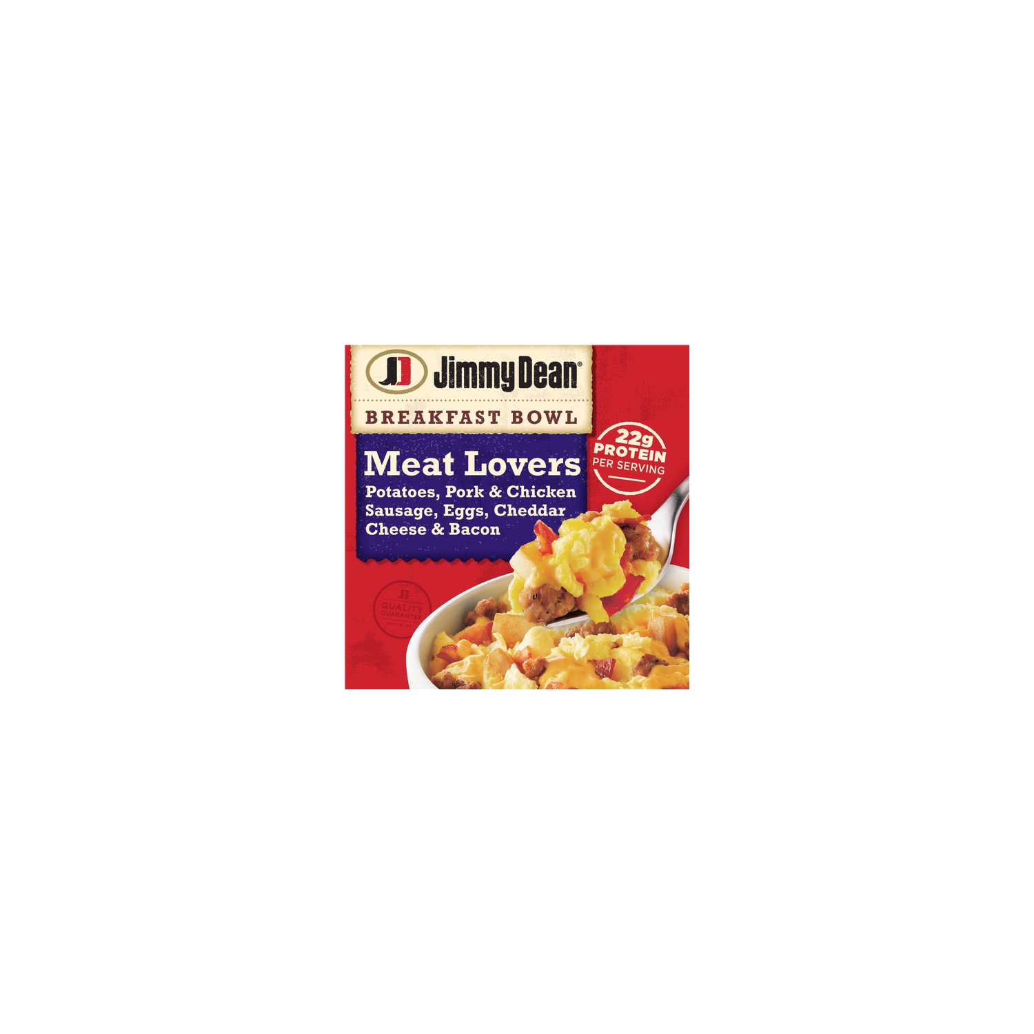Jimmy Dean Breakfast Bowl Meat Lovers, Frozen - 7 Ounce Image 1 of 4