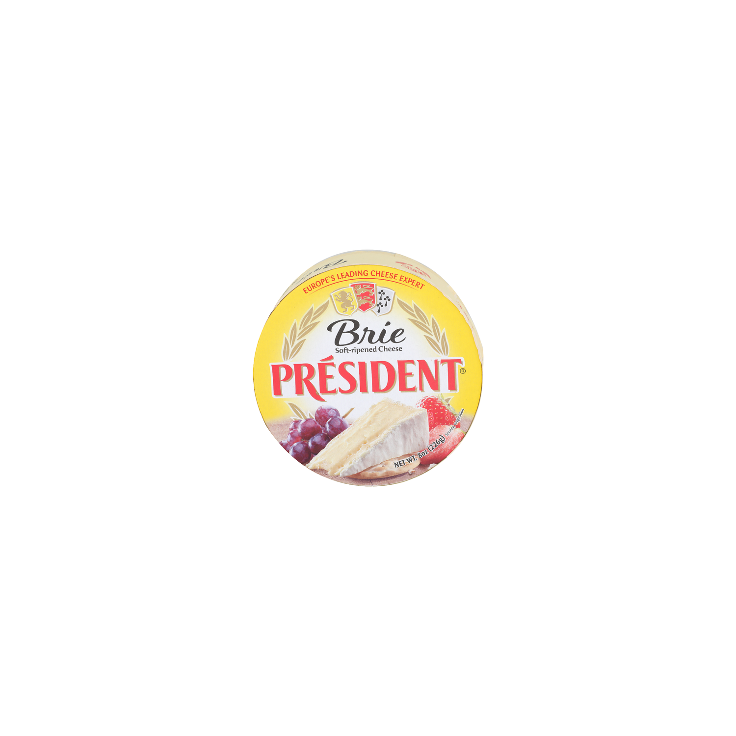 President Brie Soft-Ripened Cheese - 8 Ounce Image 1 of 4