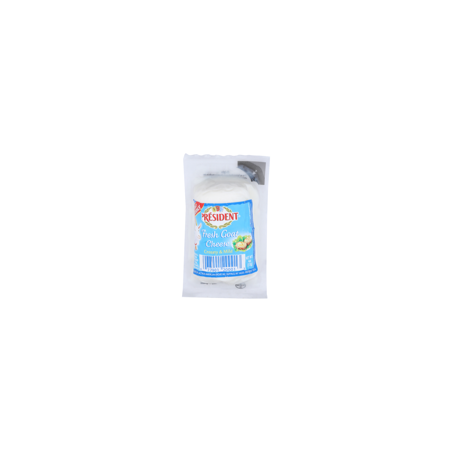President Creamy & Mild Fresh Goat Cheese - 4 Ounce Image 1 of 4