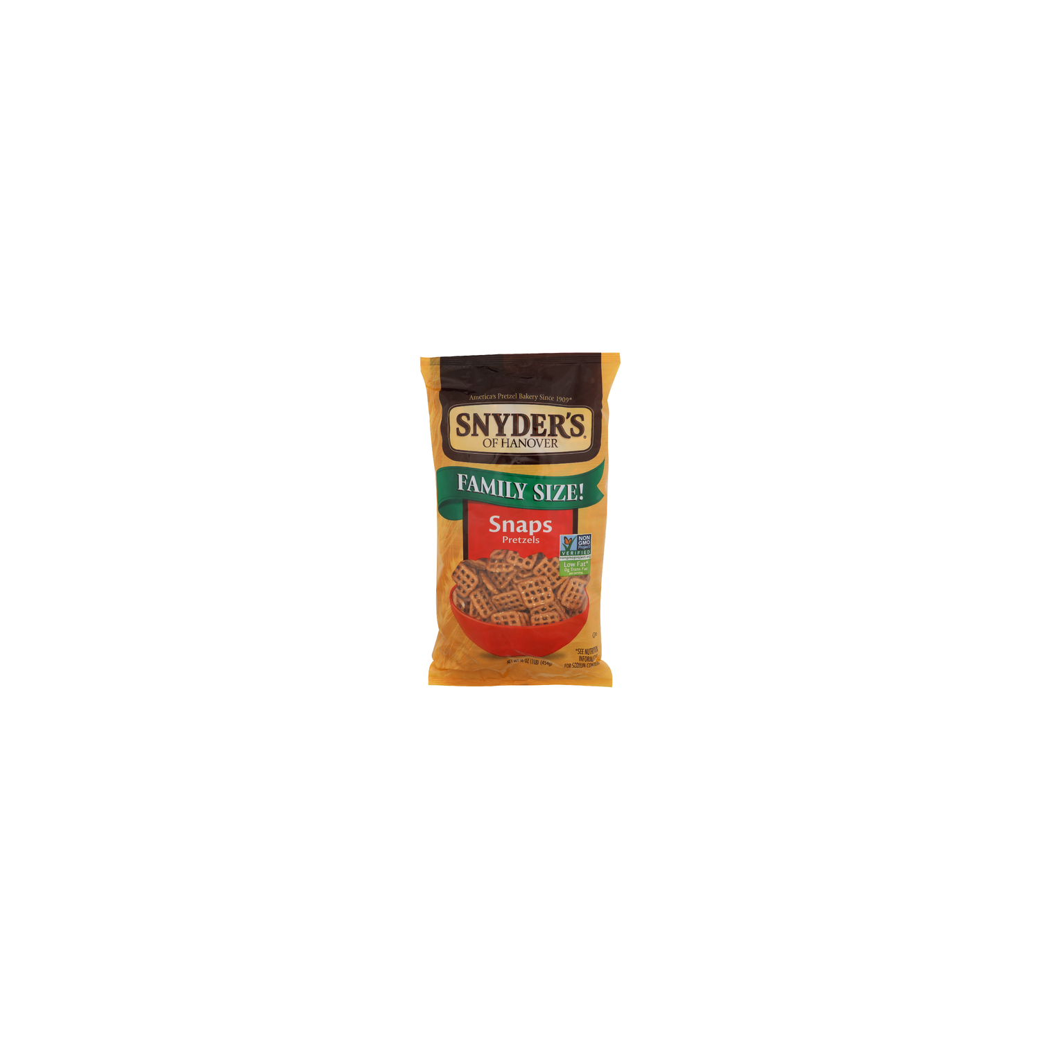 SNYDER's Of Hanover Snaps Pretzels - 16 Ounce Image 1 of 4