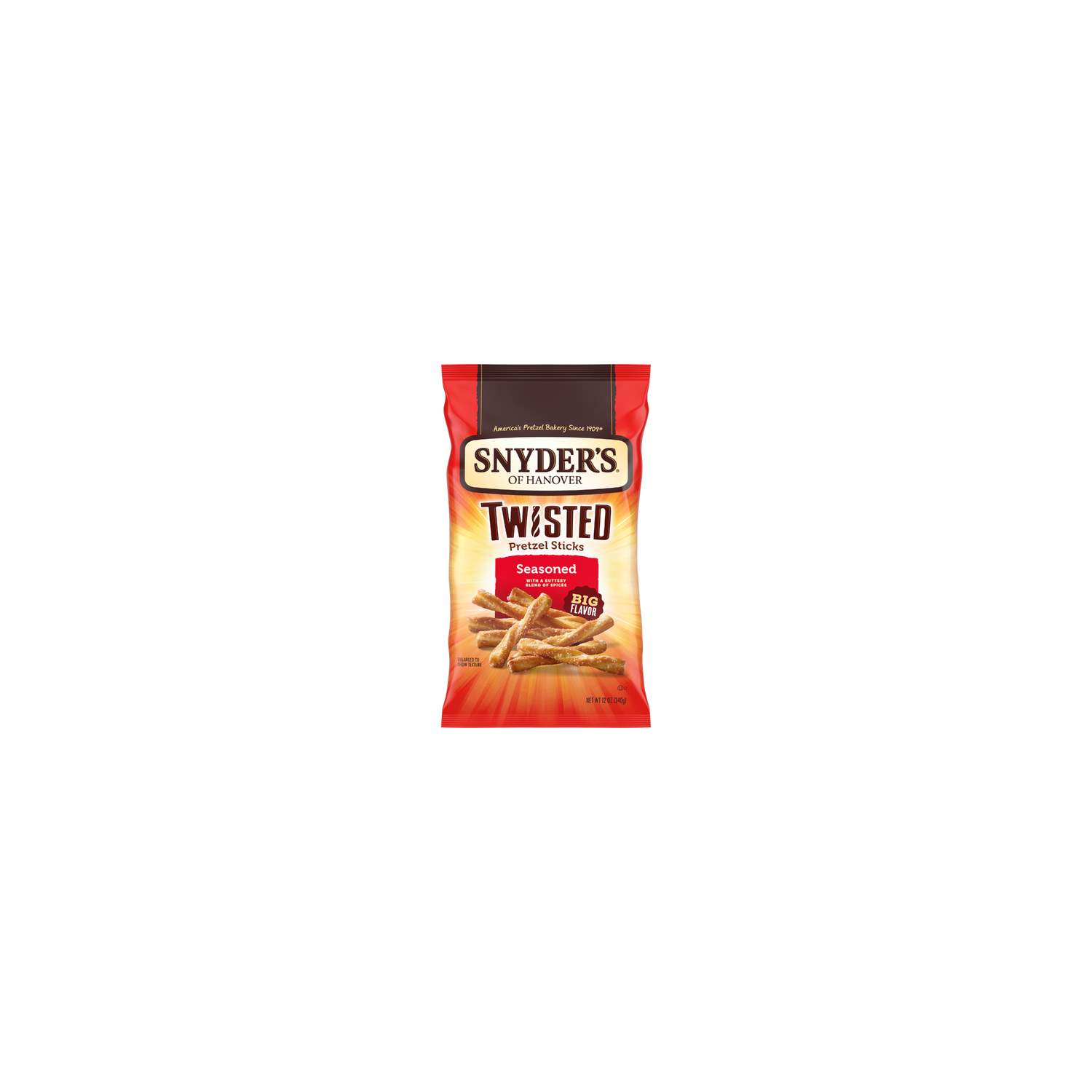 Snyder's of Hanover Seasoned Twisted Pretzel Sticks - 12 Ounce Image 1 of 2