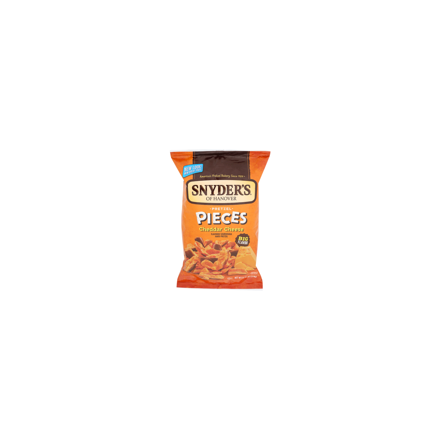 SNYDER's Of Hanover Cheddar Cheese Pretzel Pieces - 11.25 Ounce Image 1 of 4
