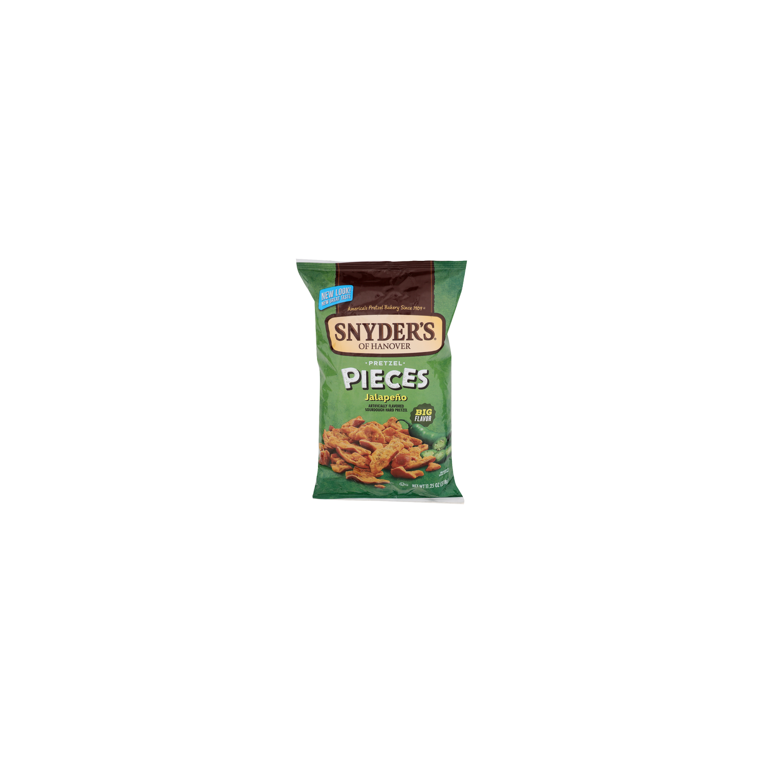 SNYDER's Of Hanover Jalapeno Pieces Sourdough Hard Pretzel - 11.25 Ounce Image 1 of 4