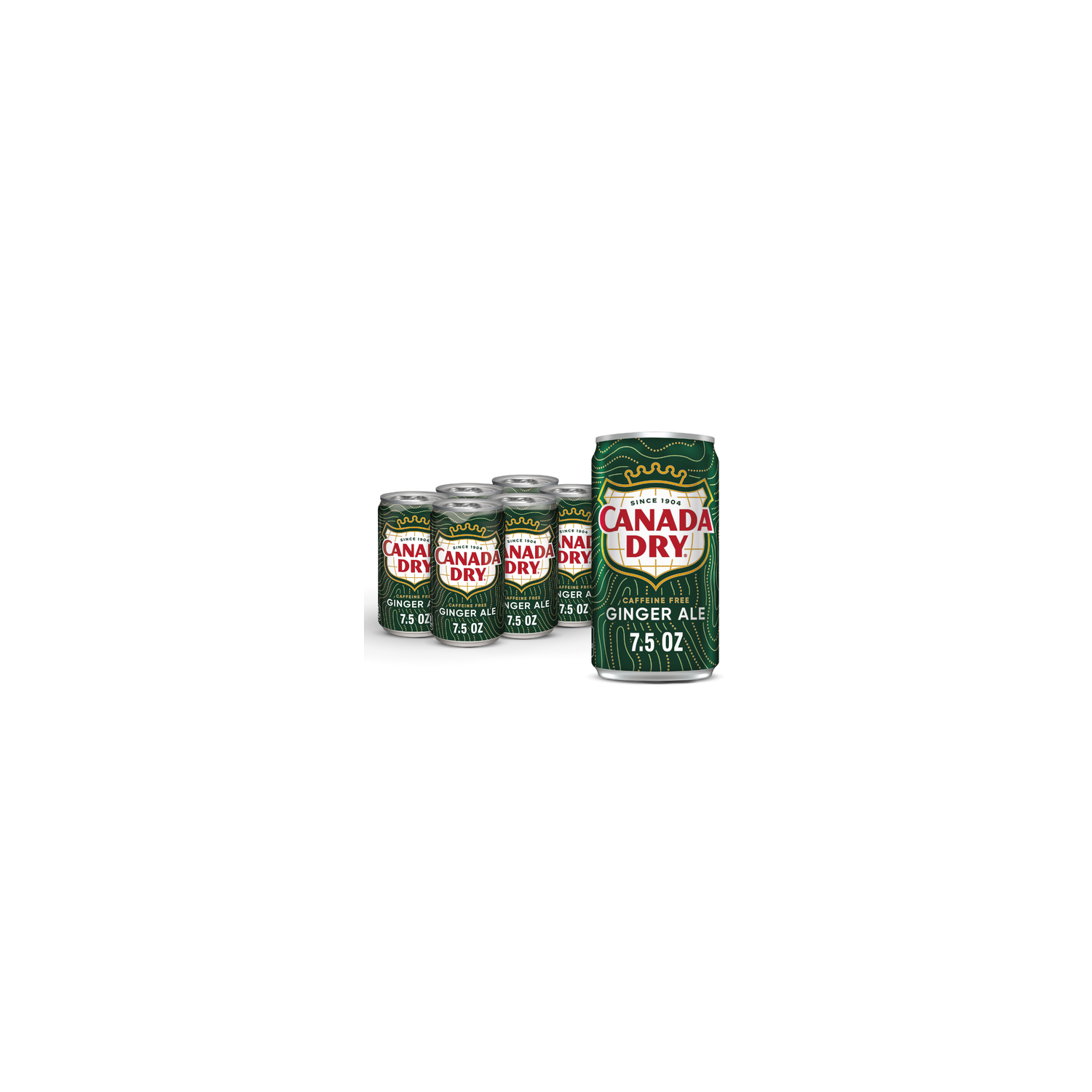 Canada Dry Ginger Ale Soda - 1.25 Fluid Ounce - 6 Count Image 1 of 3