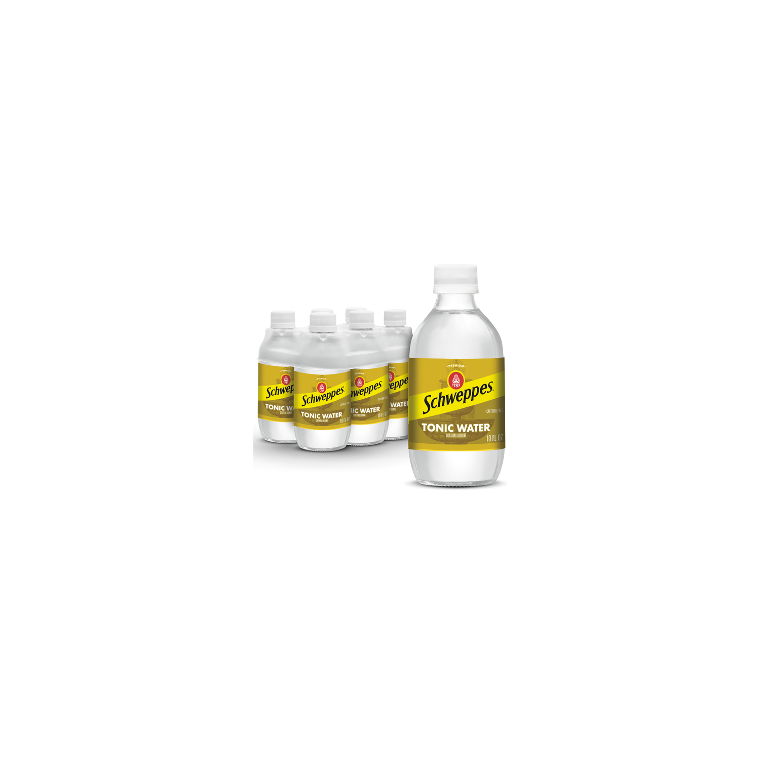 Schweppes Tonic Water - 1.667 Fluid Ounce - 6 Count Image 1 of 3