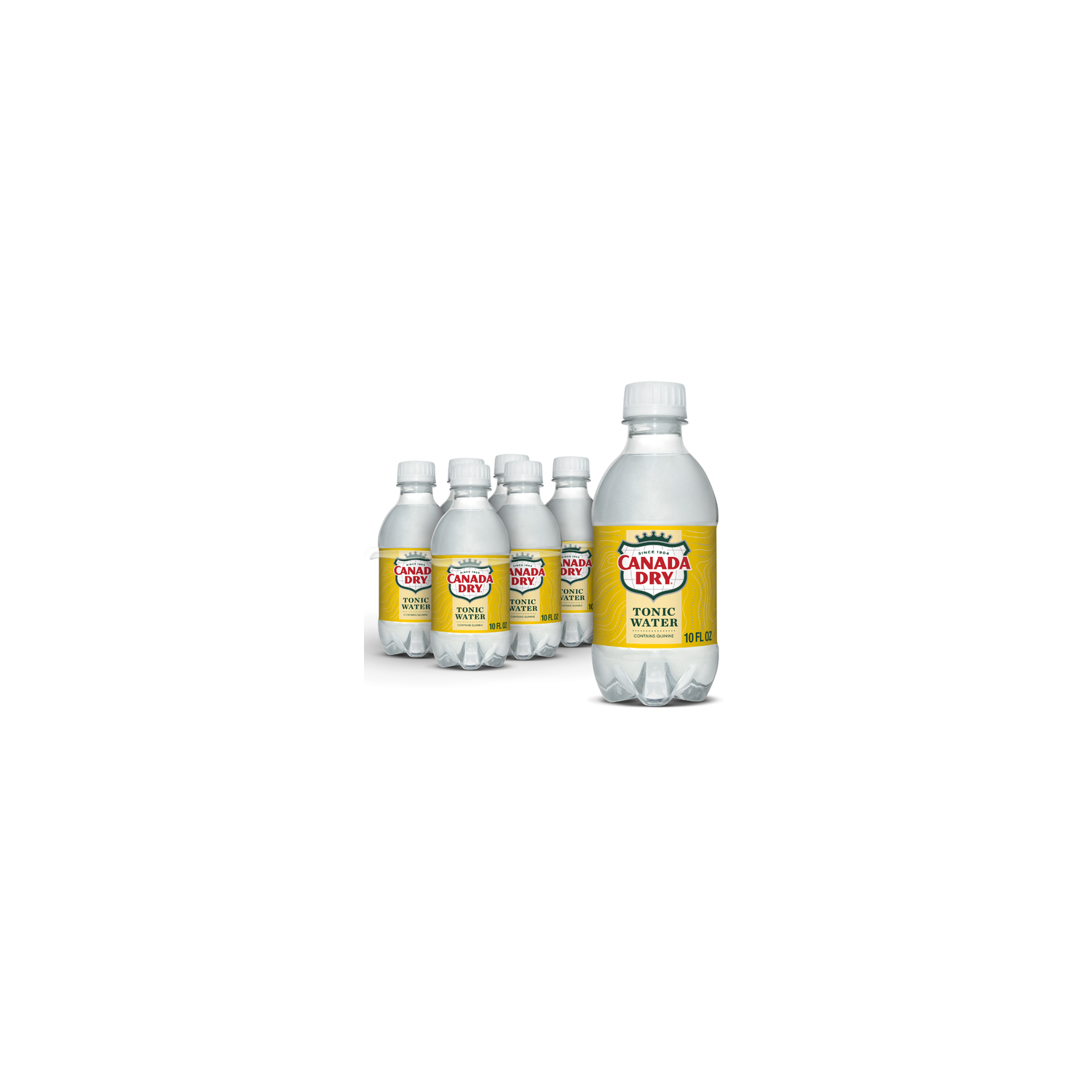 Canada Dry Tonic Water Plastic - 1.667 Fluid Ounce - 6 Count Image 1 of 3