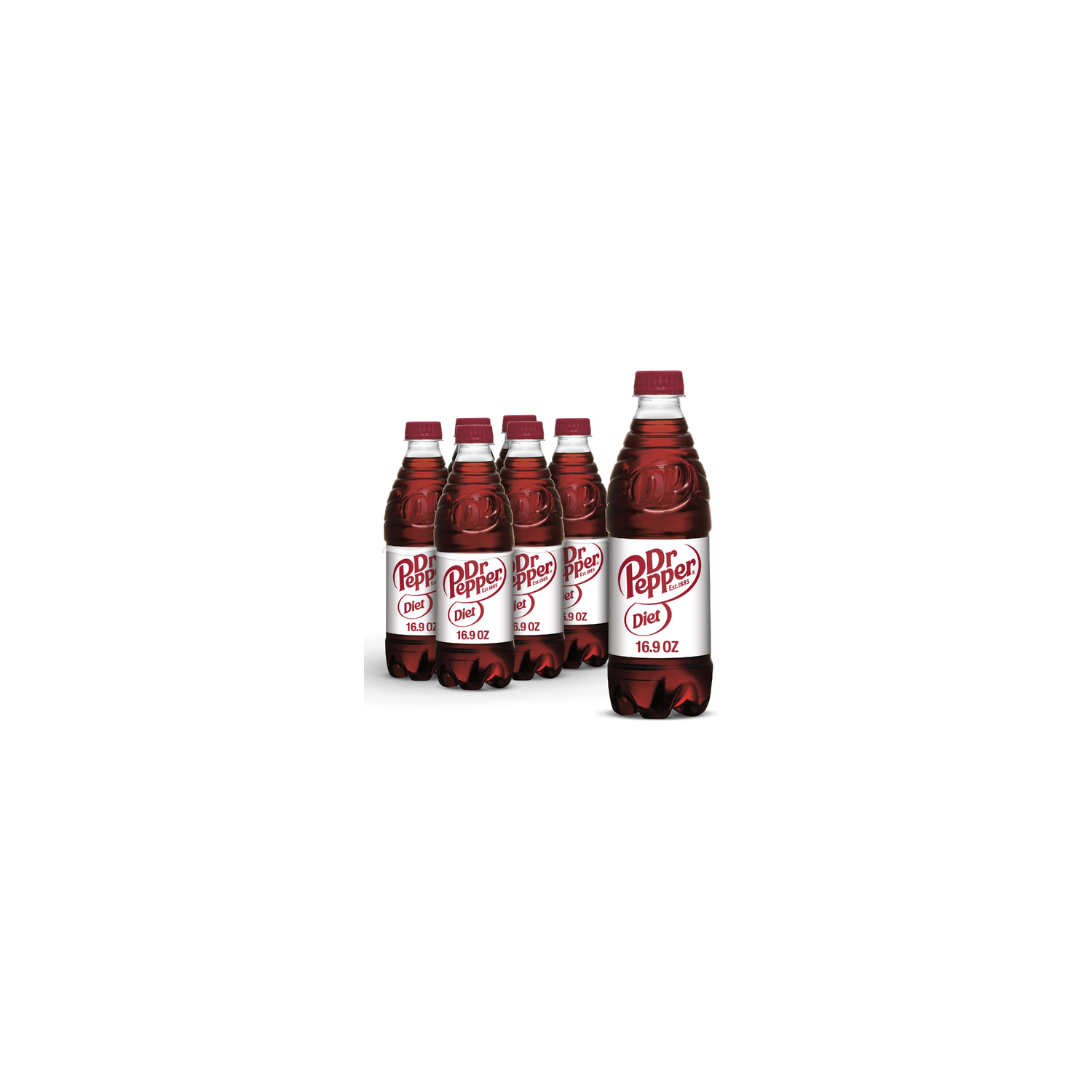 Dr Pepper Diet - 16.9 Fluid Ounce - 6 Count Image 1 of 4